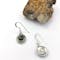 Womens Trinity Knot & Connemara Marble Gift Set in Real Sterling Silver. Picture Of The Back. - Gallery