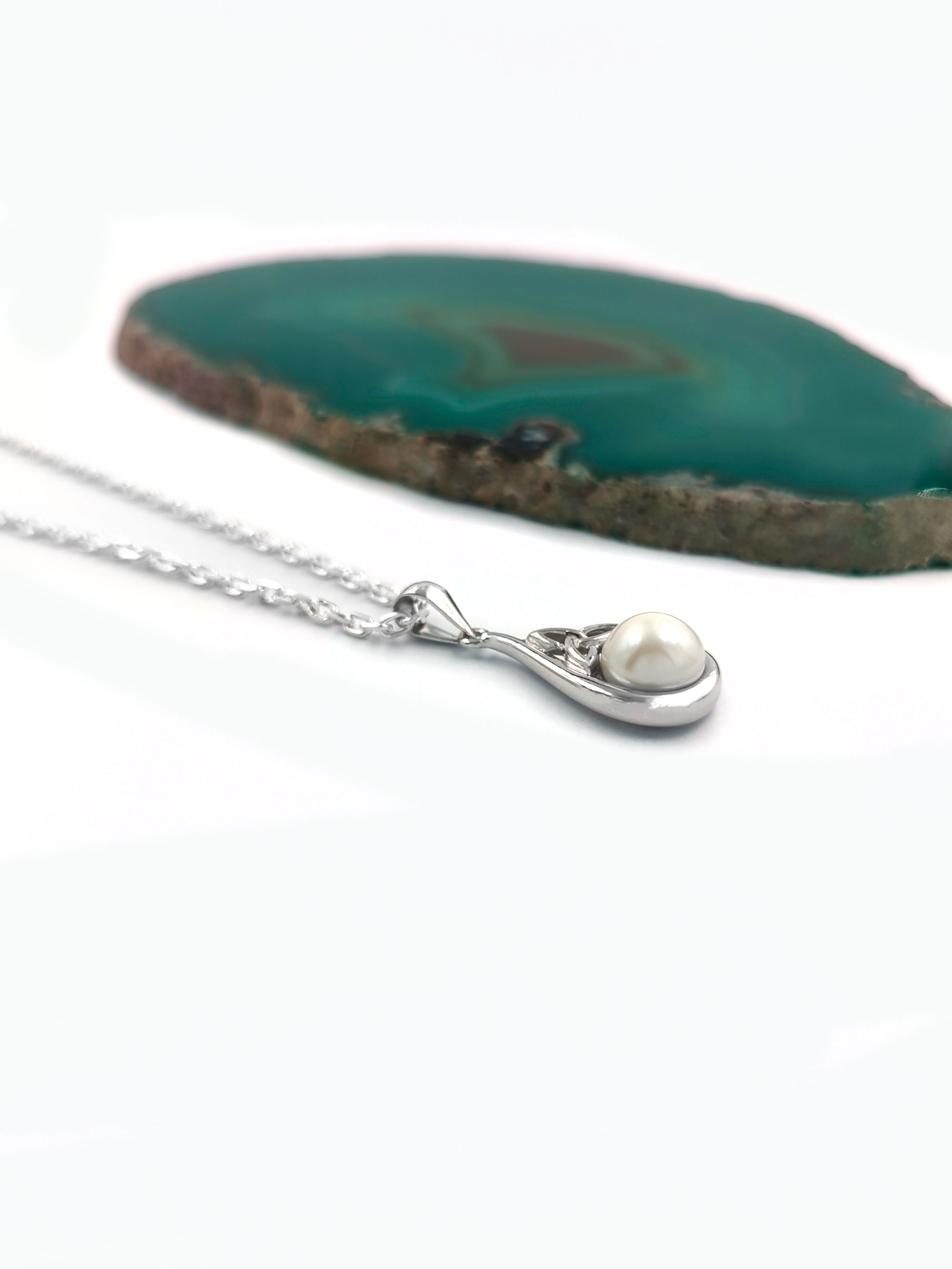 Womens Trinity Knot Gift Set in Real Sterling Silver