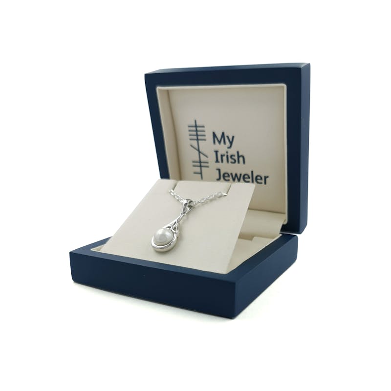Striking Sterling Silver Trinity Knot Gift Set For Women. In Luxury Packaging.