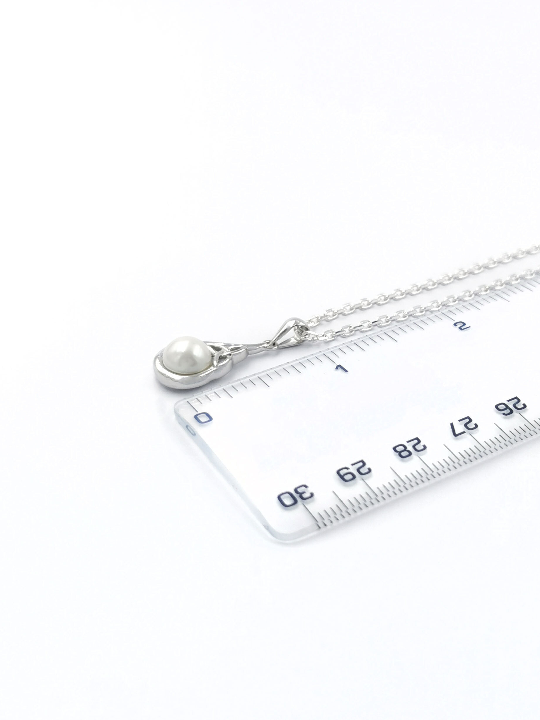 Gorgeous Sterling Silver Trinity Knot Gift Set For Women. Picture For Scale.