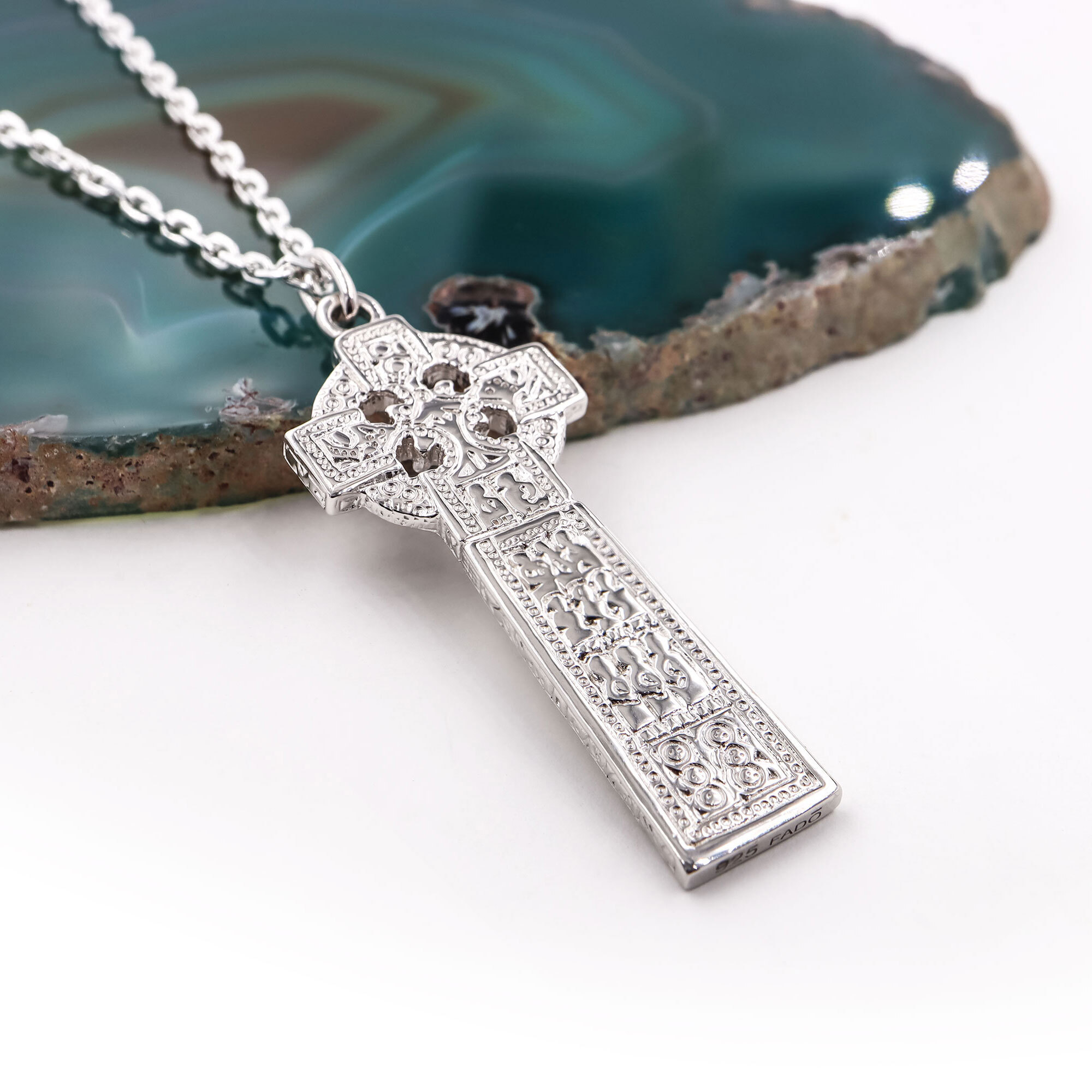 Silver Drumcliffe Cross