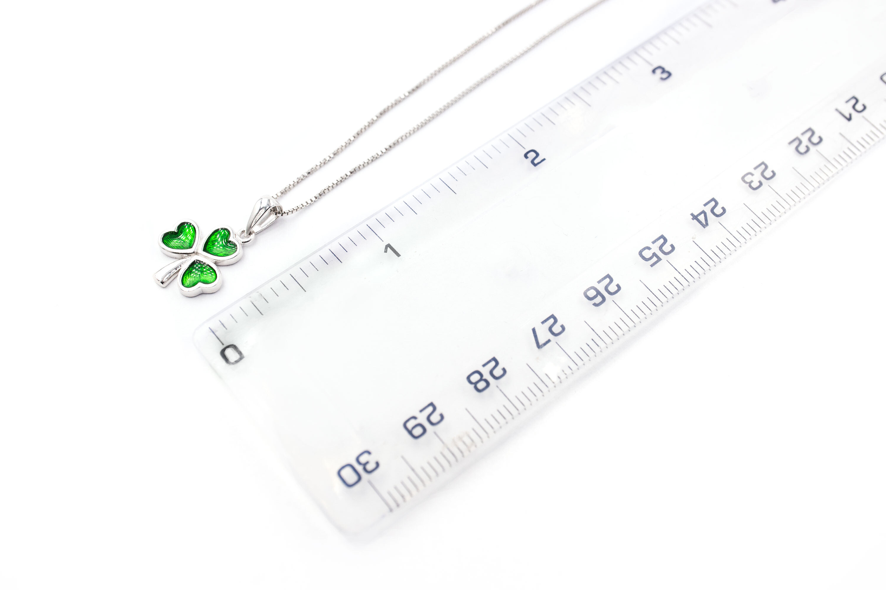 Womens Shamrock Gift Set in Sterling Silver