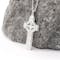 White Gold Clonmacnoise Cross of Scriptures - Gallery