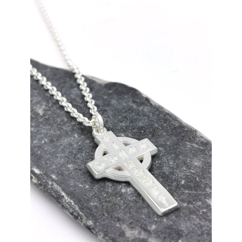 Sterling Silver Celtic Cross Necklace