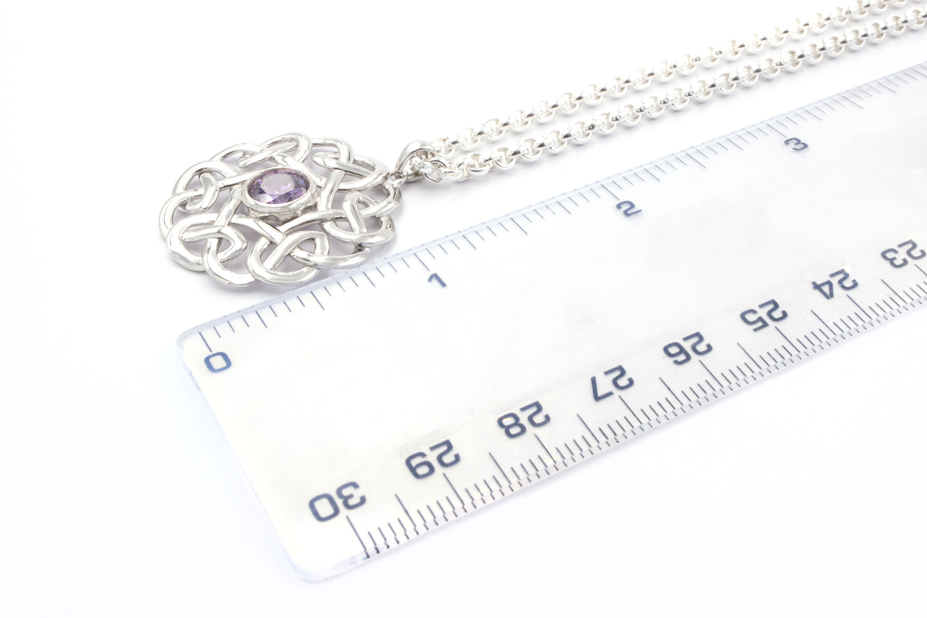 Genuine Sterling Silver Celtic Knot Gift Set For Women