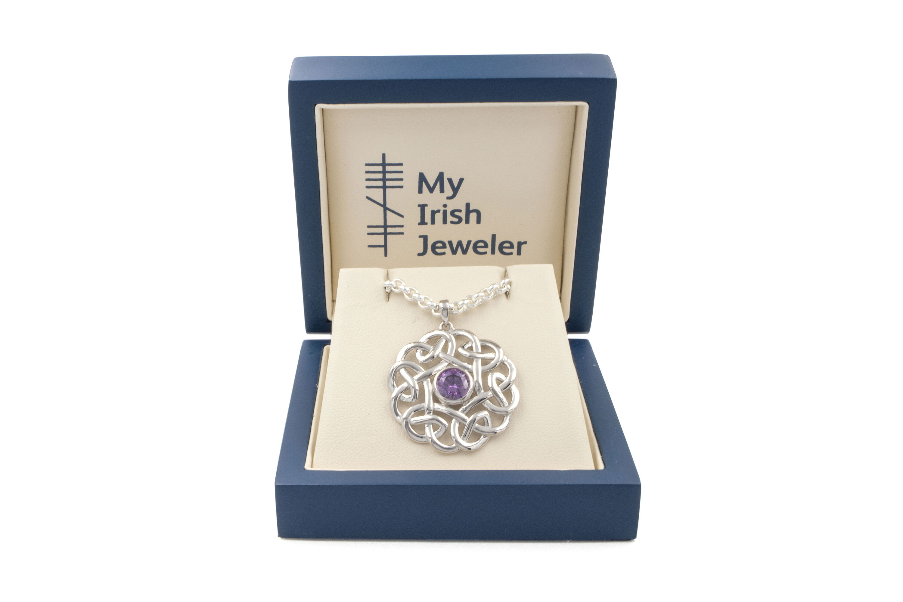 Irish Sterling Silver Celtic Knot Gift Set For Women
