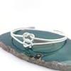 Silver Heritage Love Knot Bangle