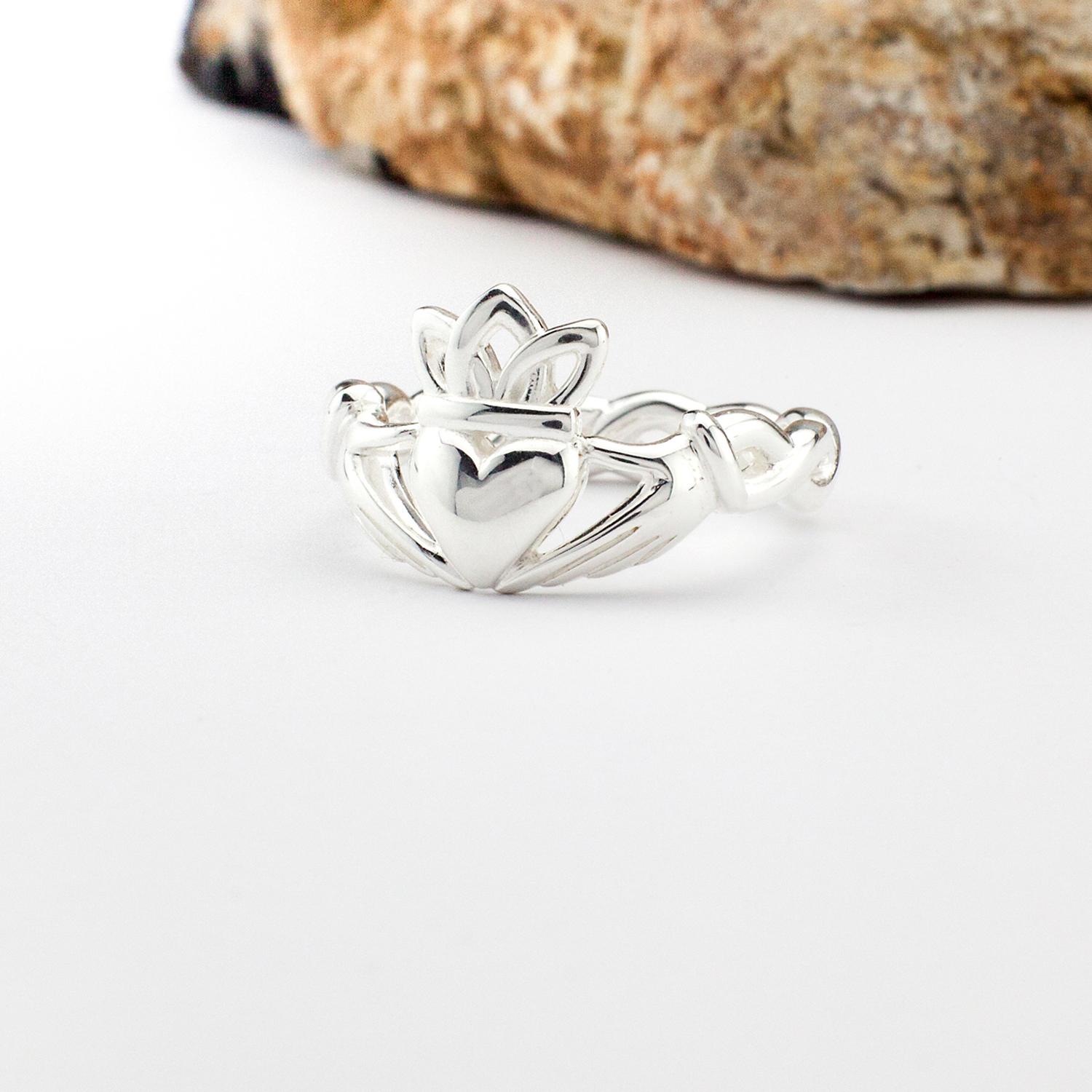 Sterling Silver Claddagh Ring