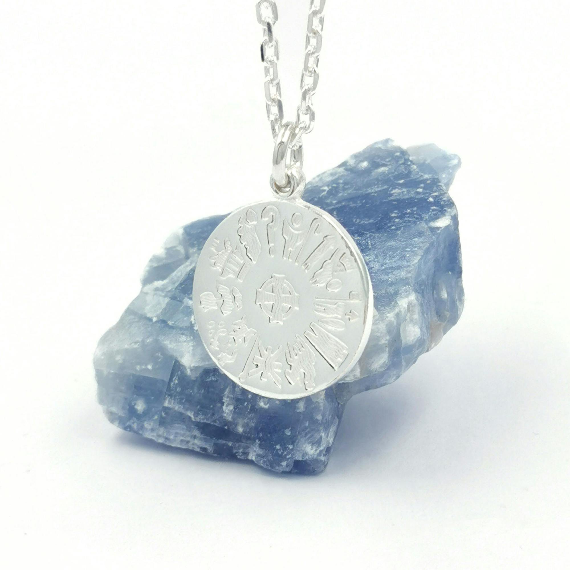 Sterling Silver Round History Of Ireland From Ireland