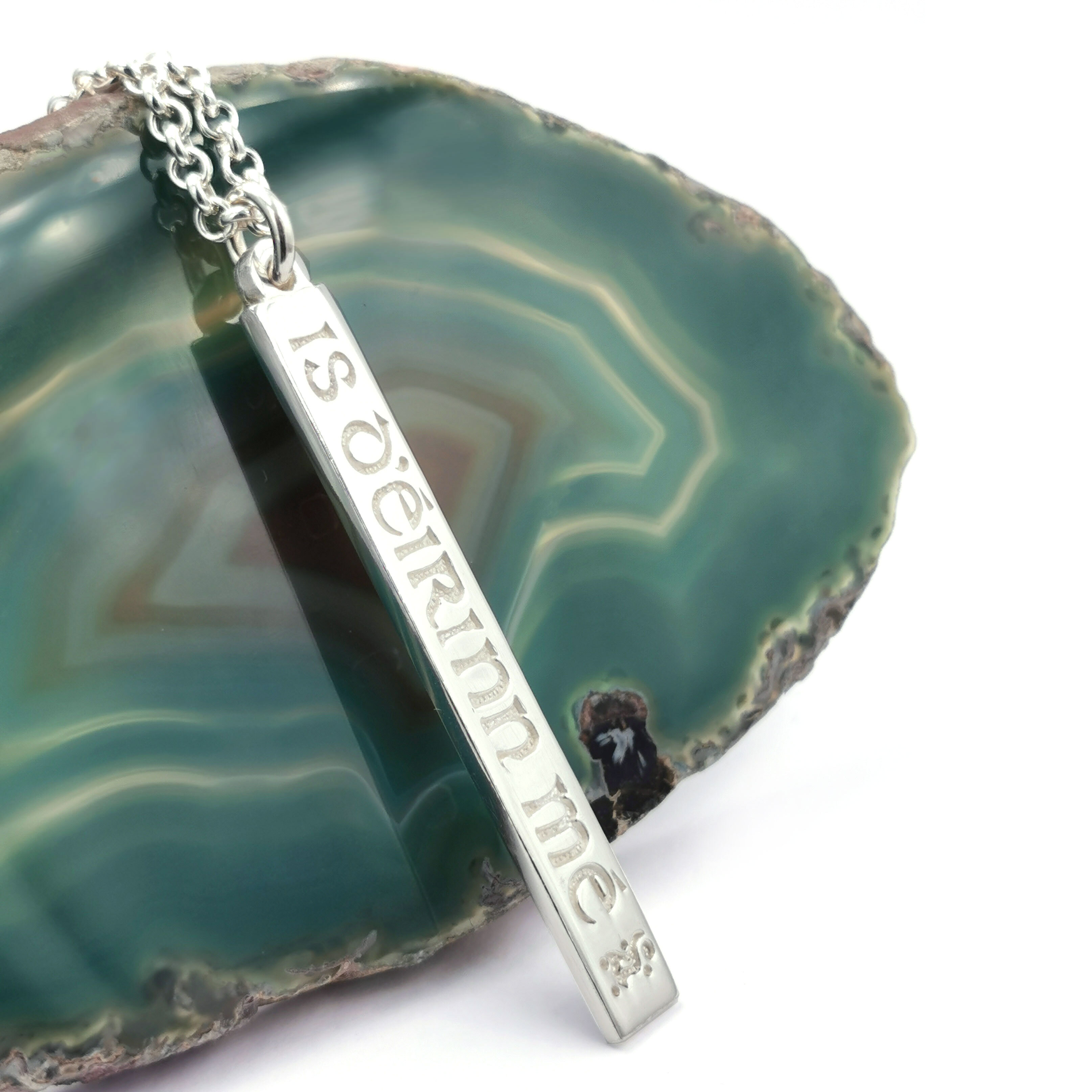 Sterling Silver I Am Of Ireland Pendant