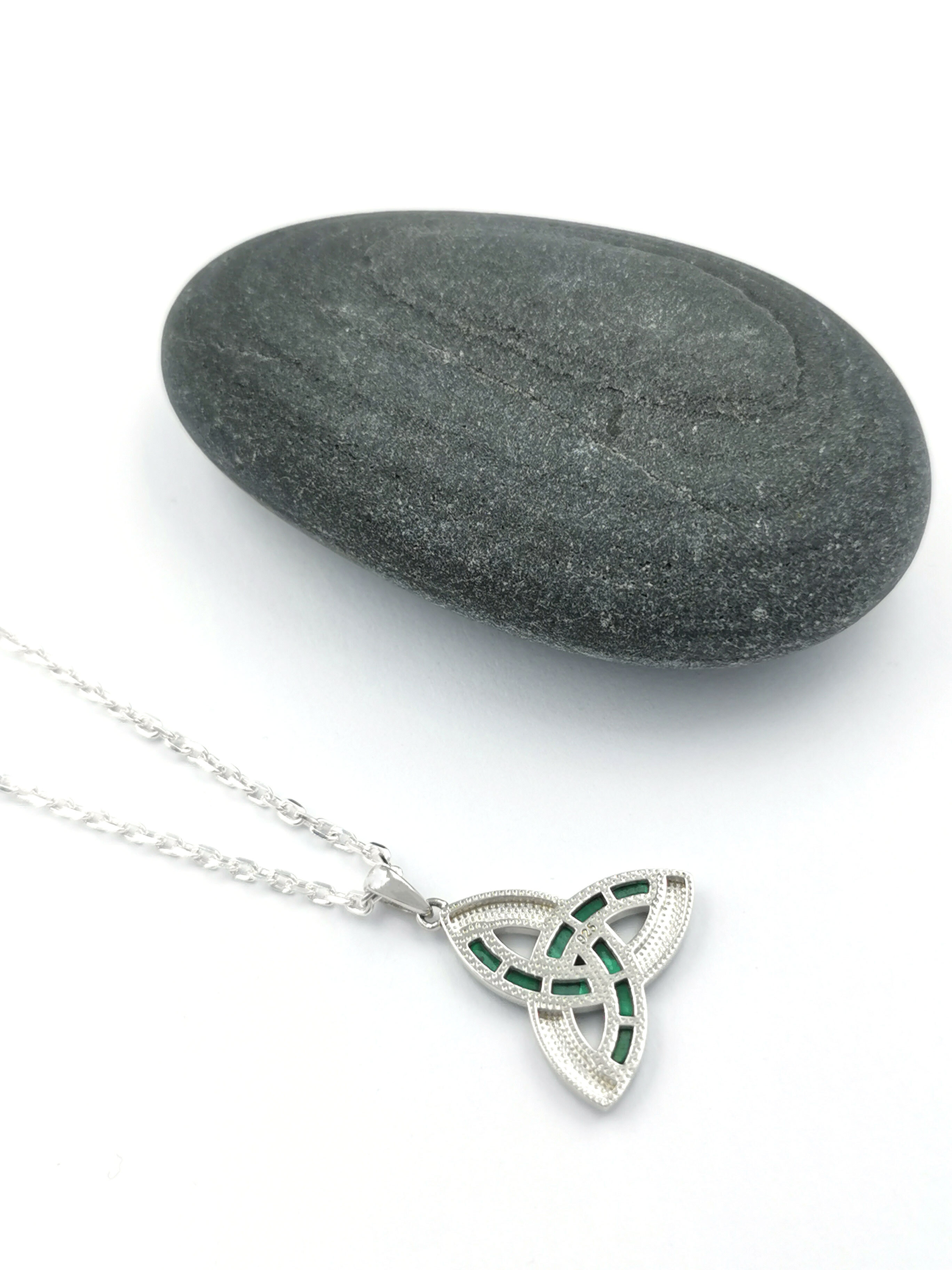 Trinity Knot - Reverse of Pendant