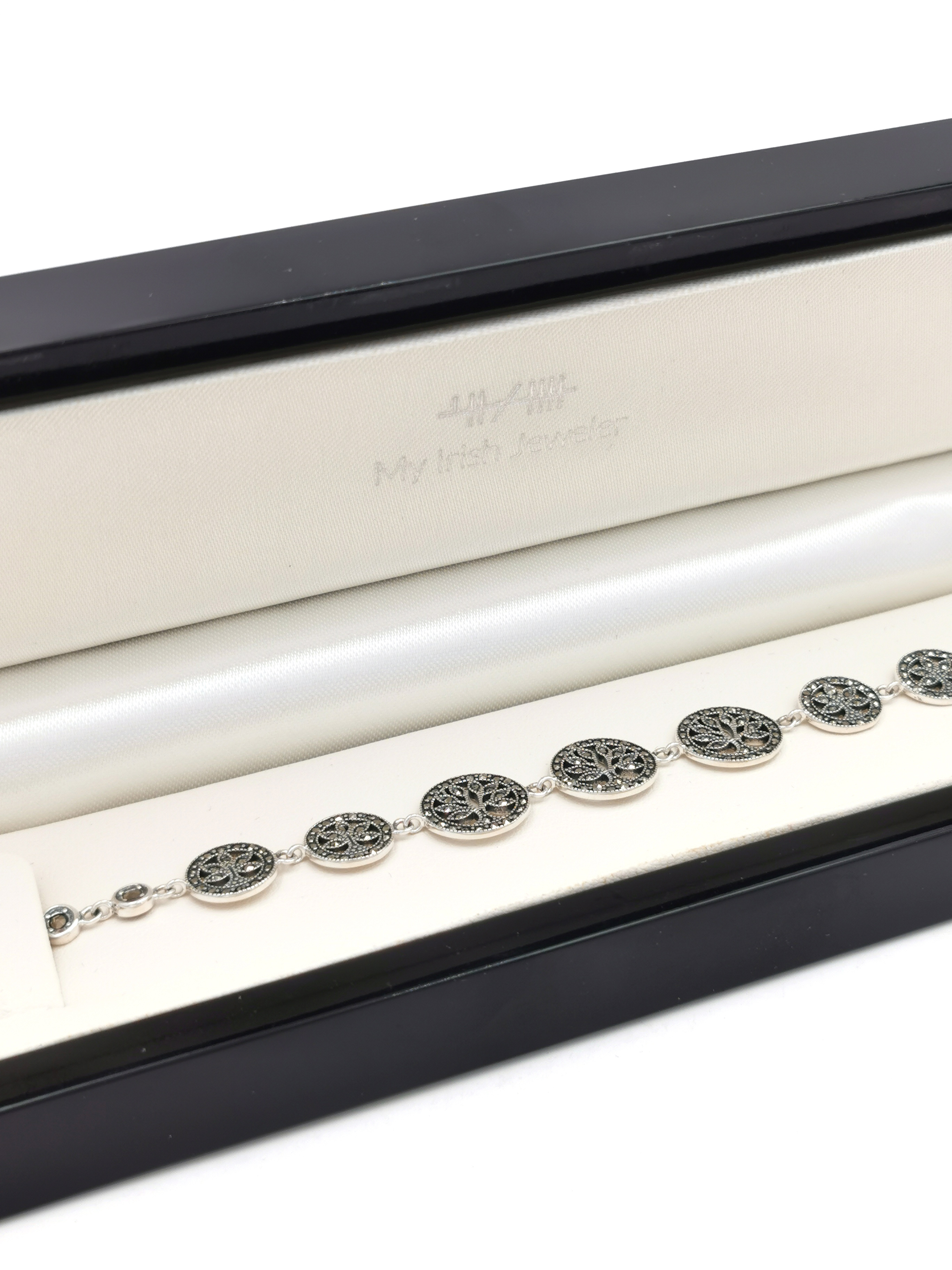 Authentic Sterling Silver Tree of Life Bracelet For Women. In Luxury Packaging.