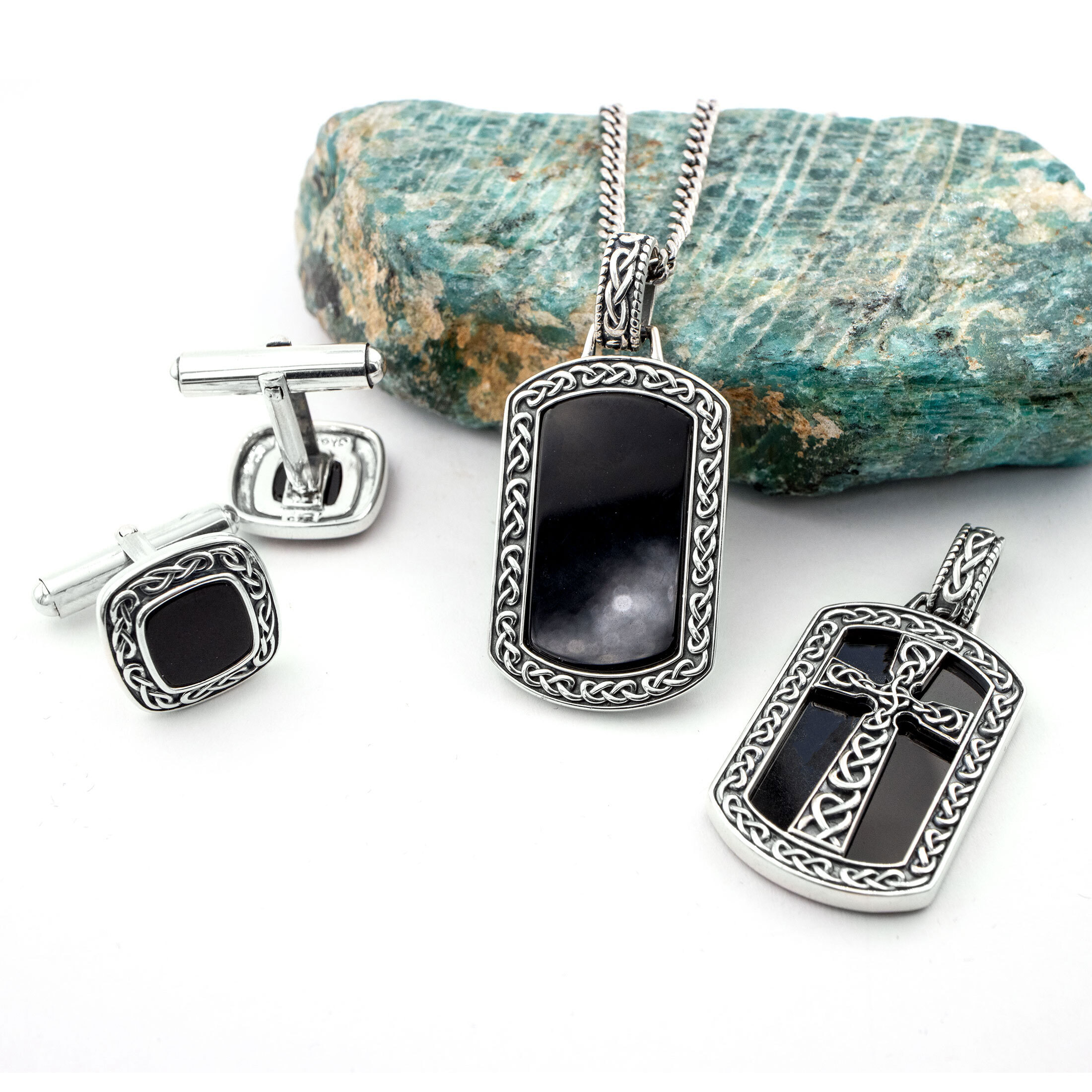 Real Sterling Silver Celtic Knot Necklace