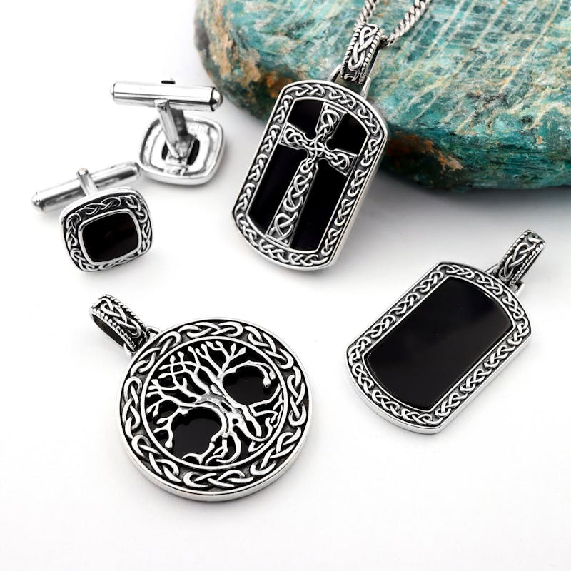 Real Sterling Silver Celtic Knot Necklace