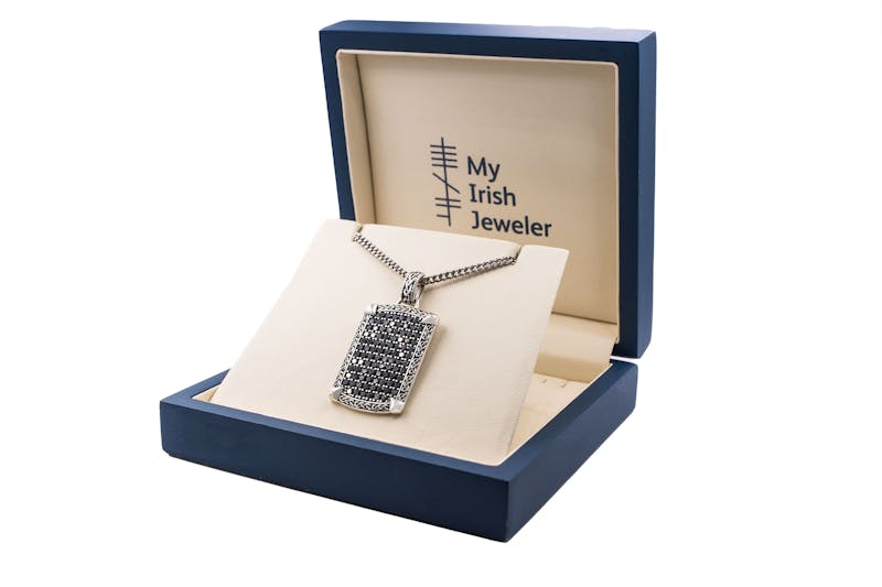 Gorgeous Sterling Silver Celtic Knot Gift Set For Men