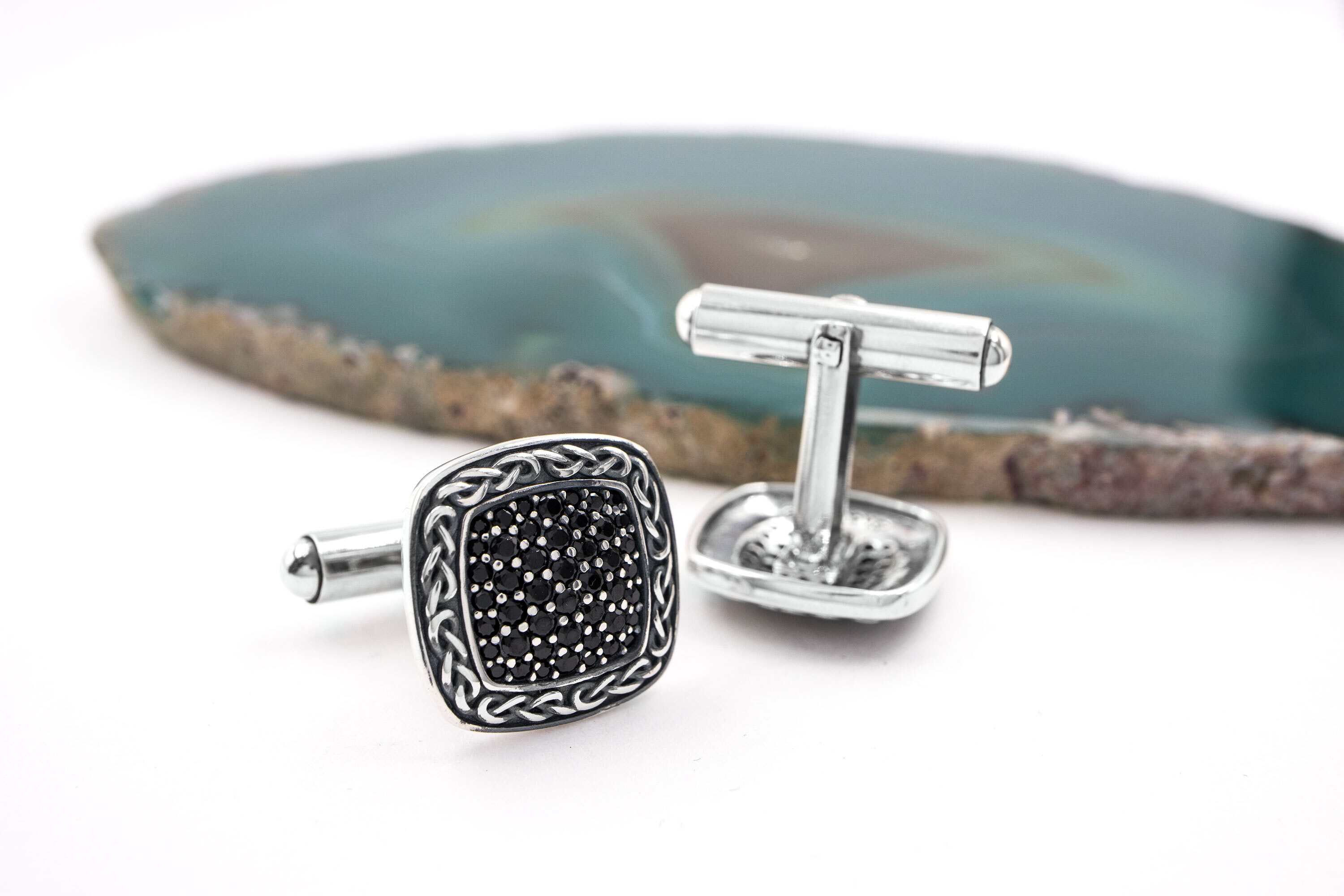 Real Sterling Silver Celtic Knot Gift Set For Men