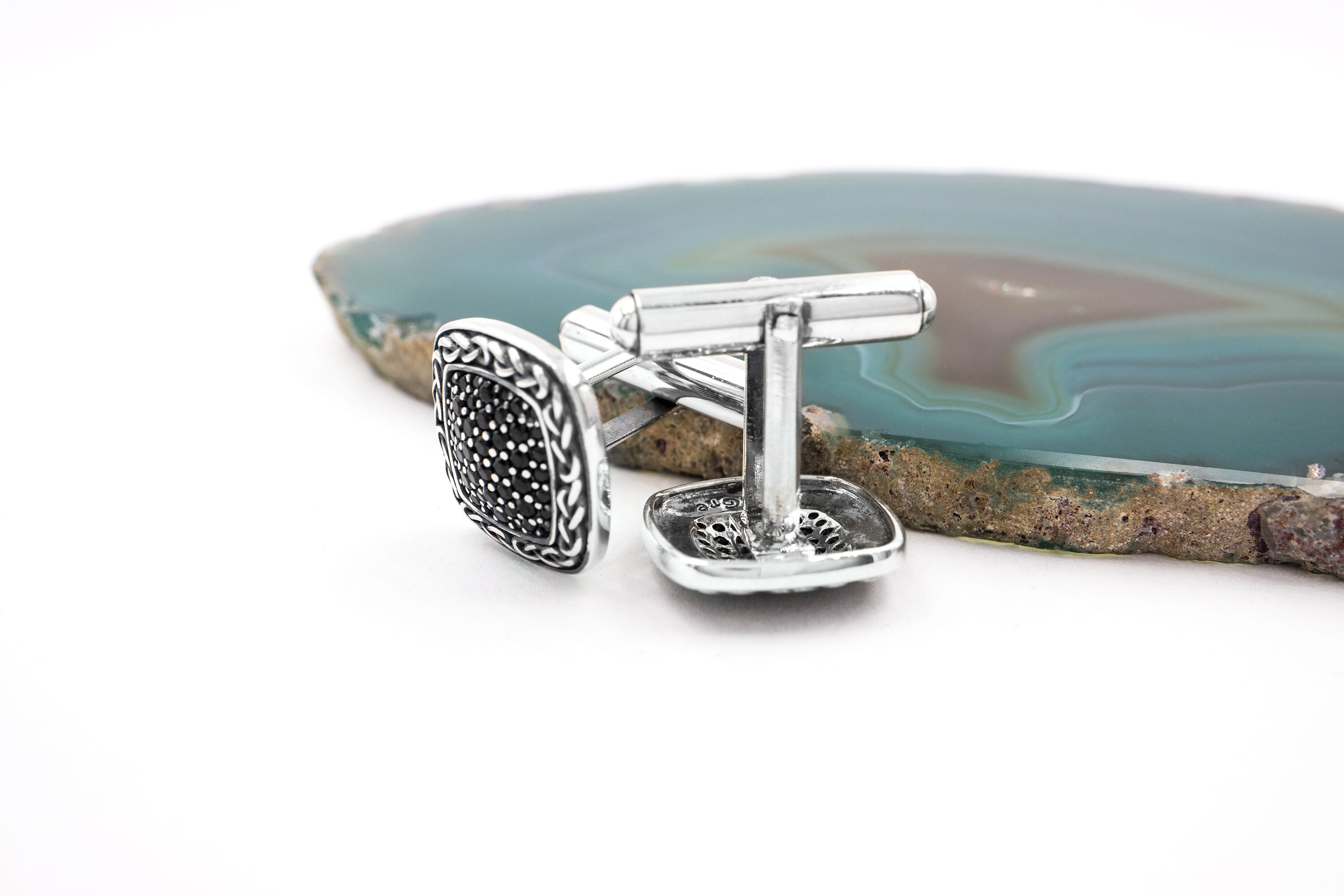 Attractive Sterling Silver Celtic Knot Gift Set For Men