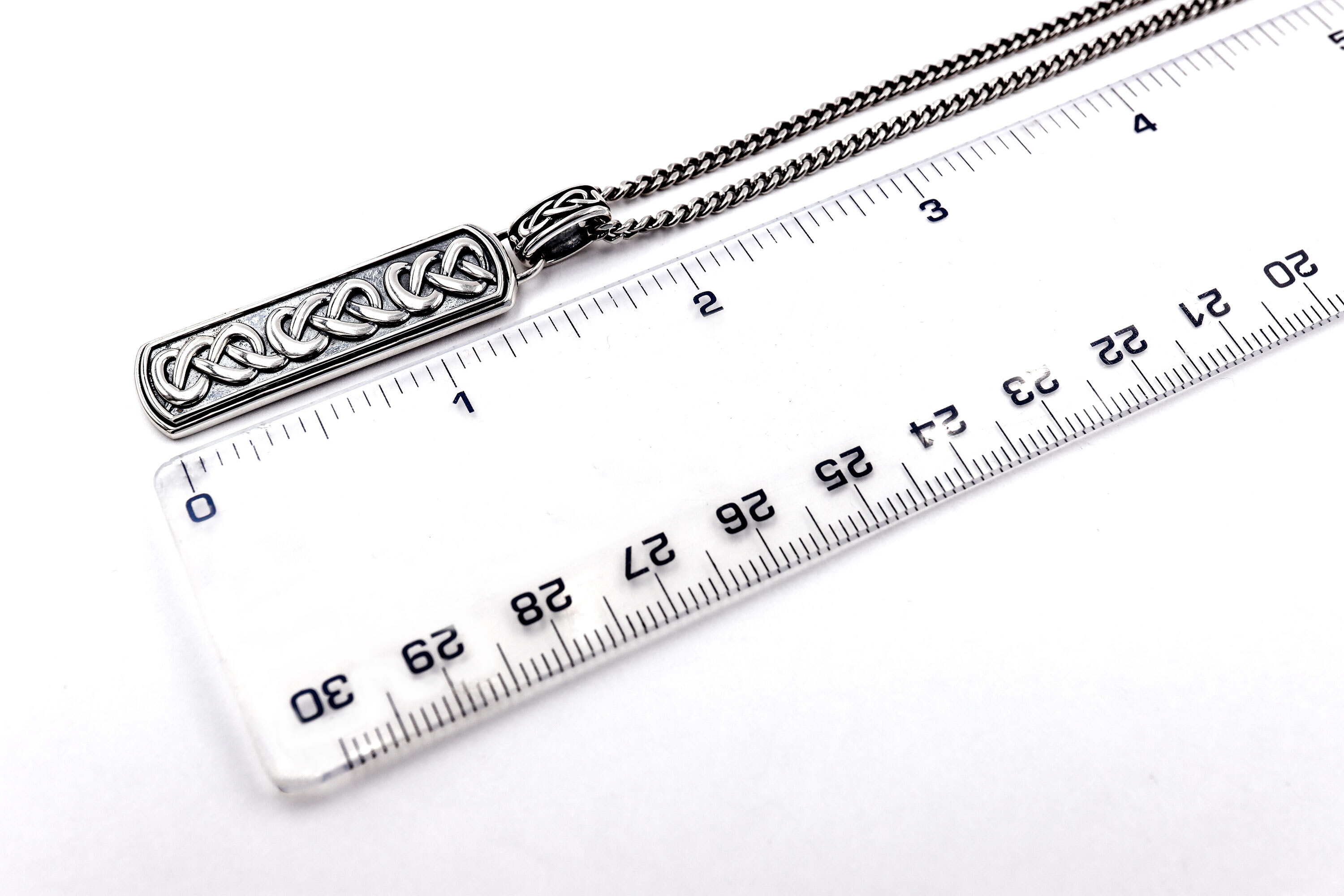 Mens Celtic Knot Gift Set in Real Sterling Silver