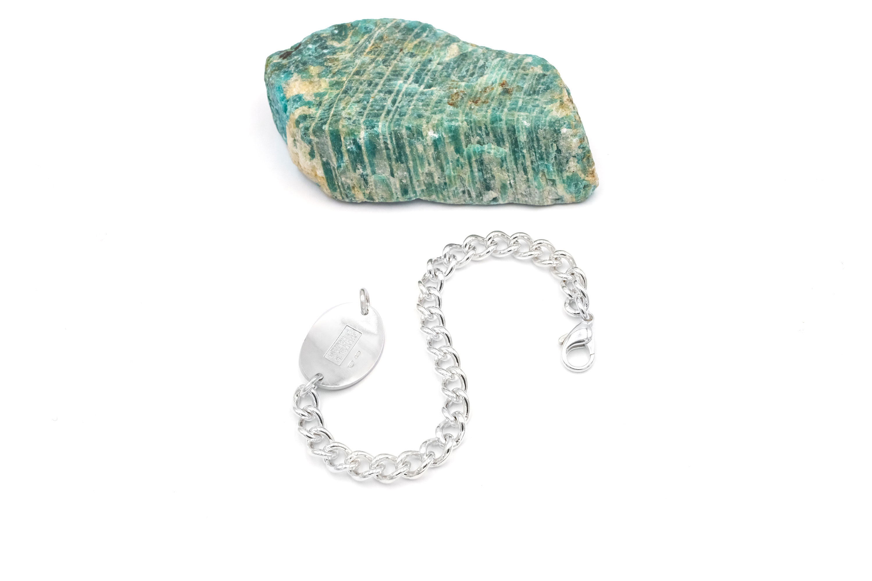 Heirloom Quality Sterling Silver History Of Ireland Bracelet For Women