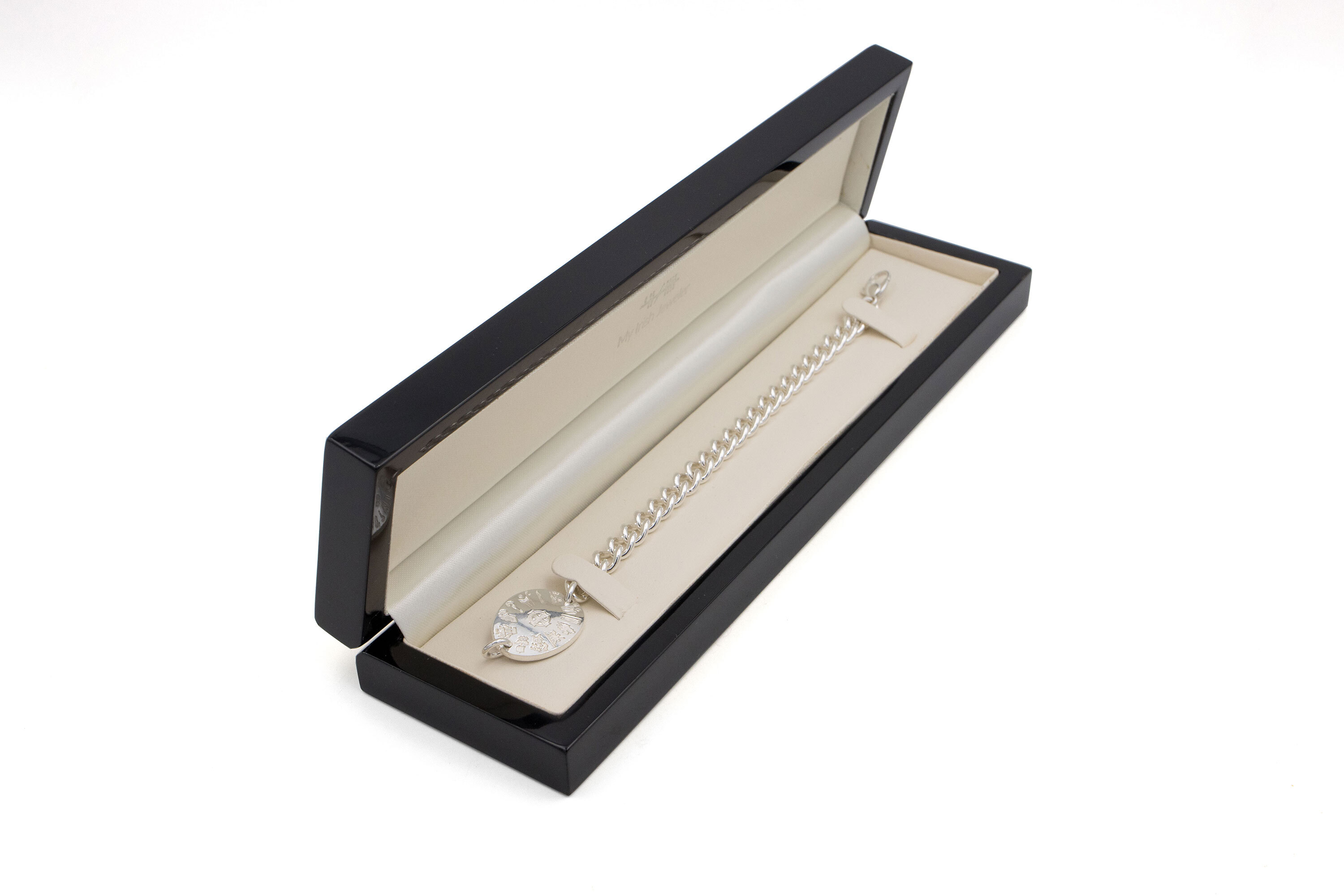 Womens History Of Ireland Bracelet in Sterling Silver