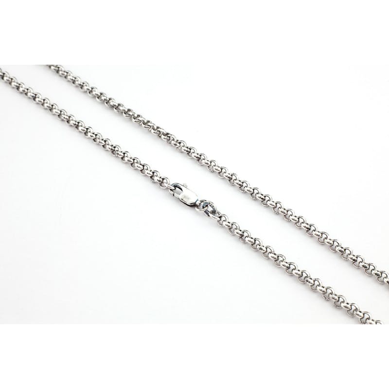 Luxury Rolo Chain In Sterling Silver, From Ireland | My Irish Jeweler Luxury Rolo Chain In Sterling Silver, From Ireland | My Irish Jeweler