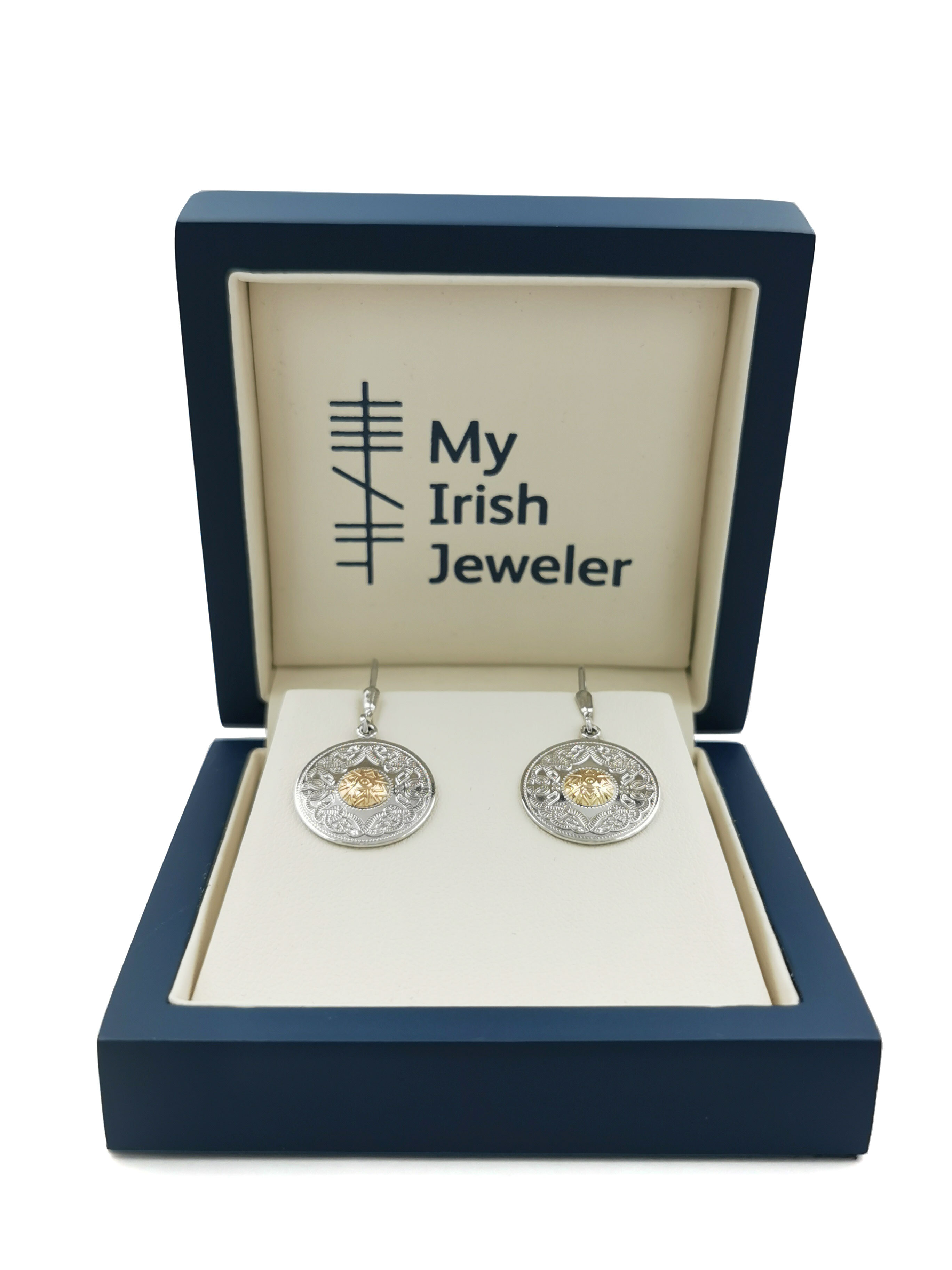 Gorgeous Sterling Silver Celtic Warrior Earrings For Women