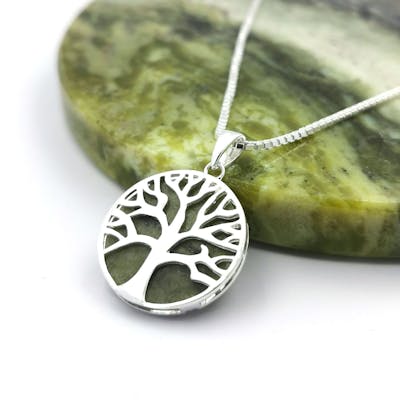 Silver Small Tree Of Life Pendant