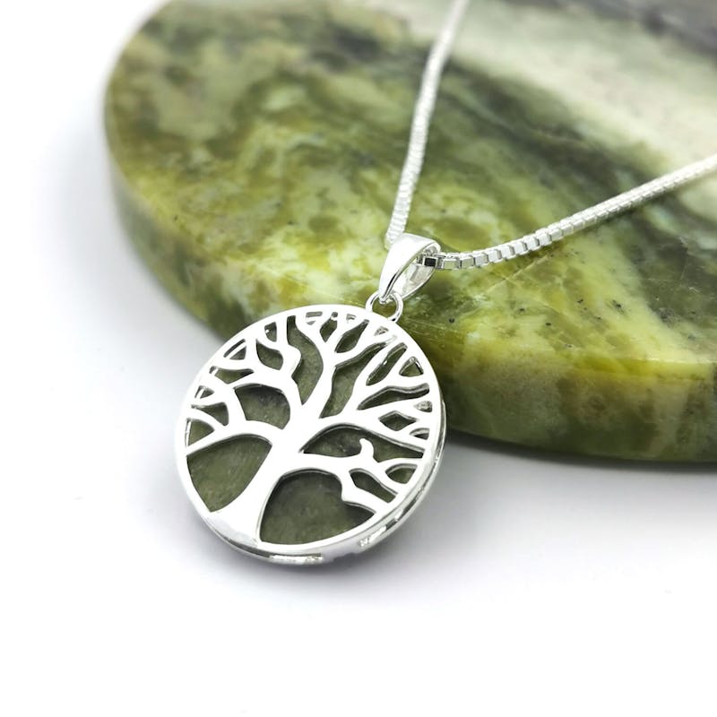 Tree Of Life Charm Bangle Bracelet Silver Tone Family Charms Gift
