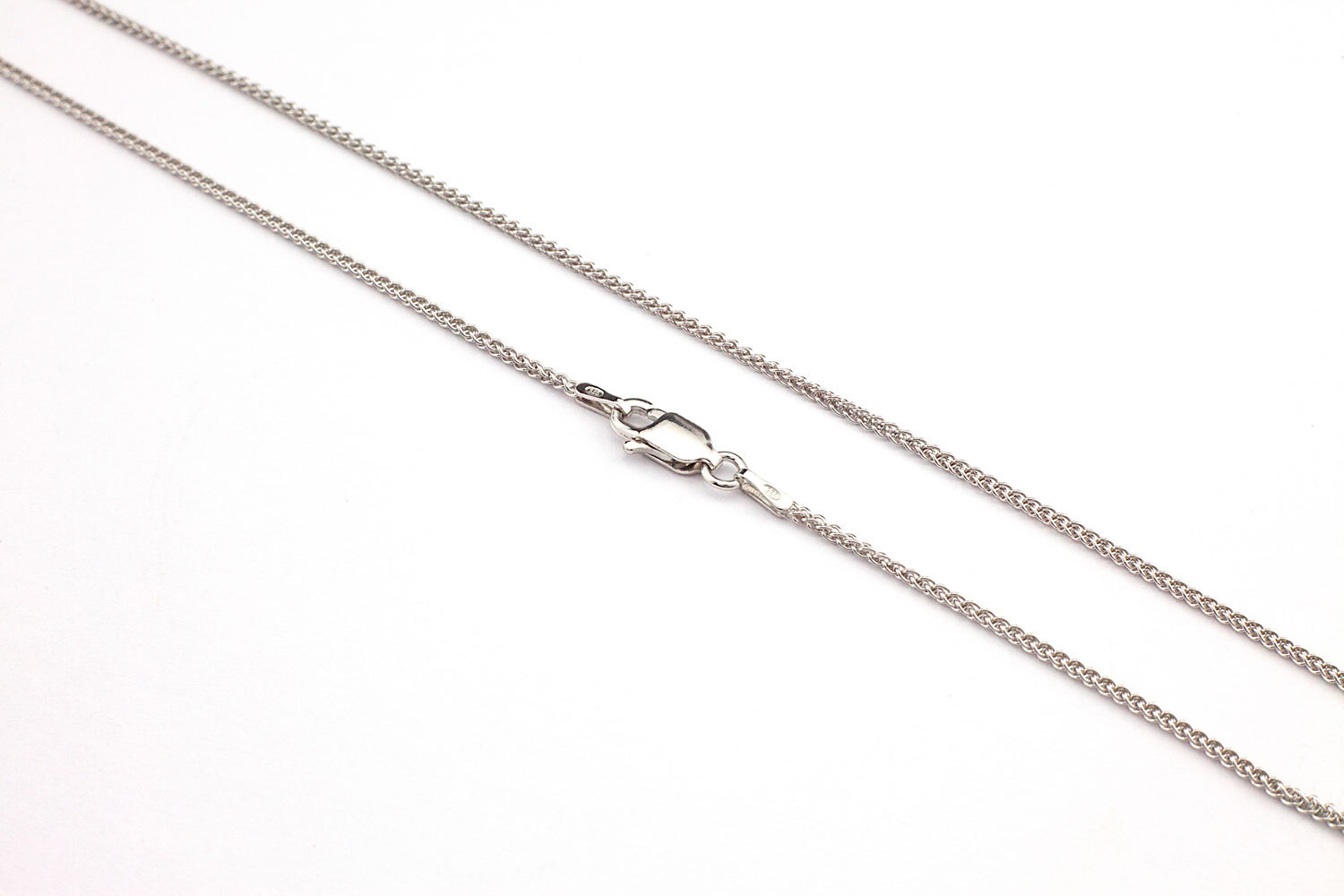20" Wheat Chain In Sterling Silver