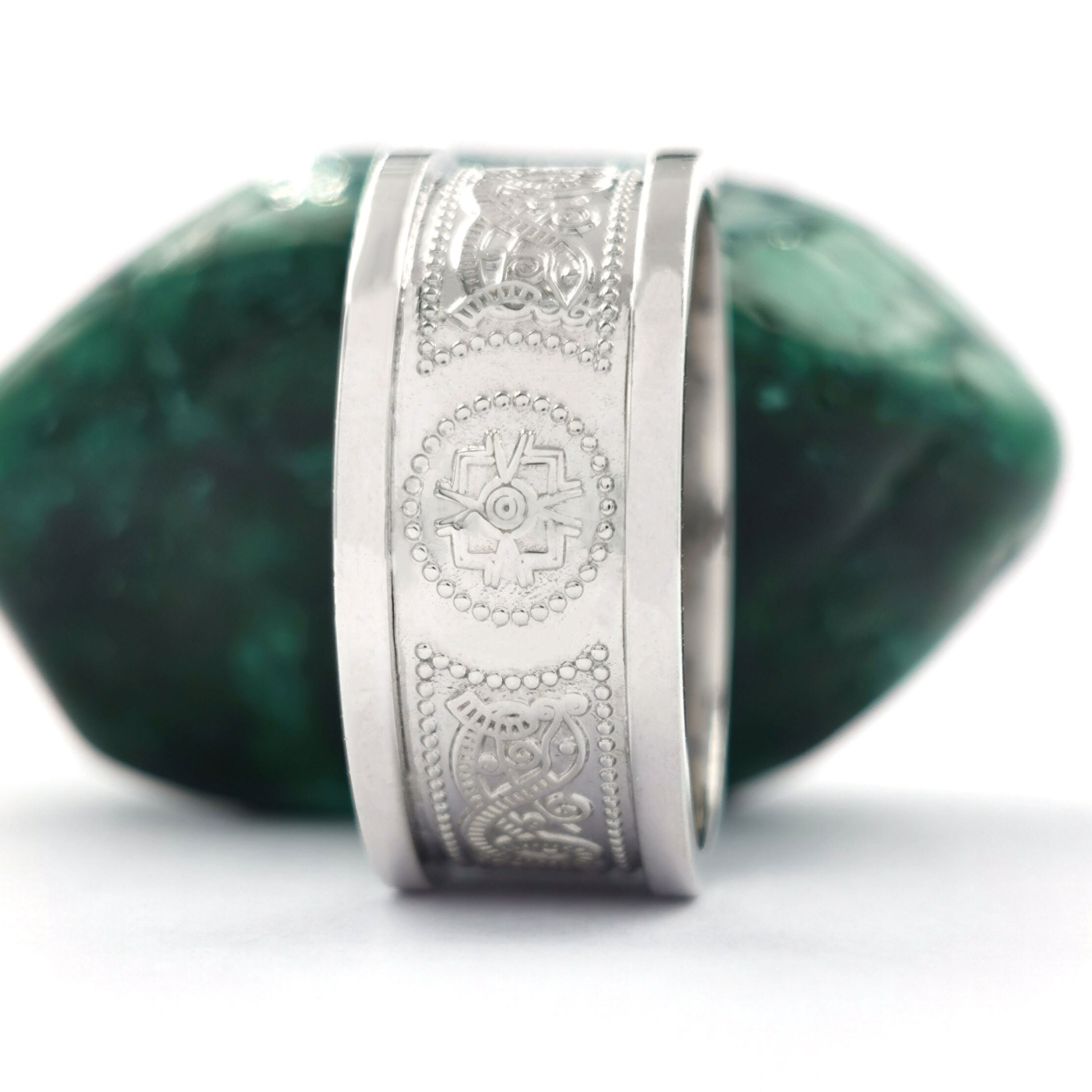 10K White Gold - 10mm