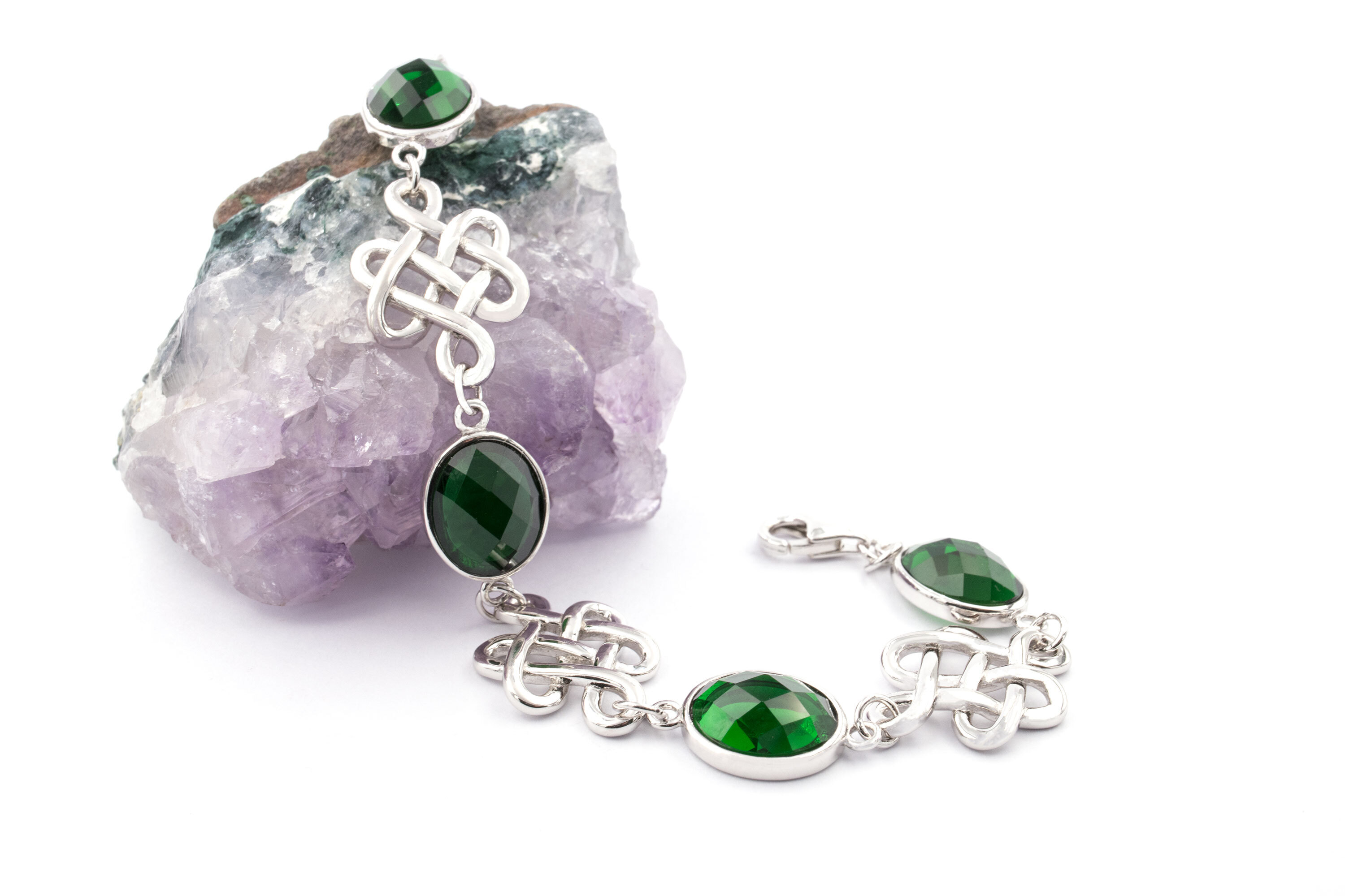 Attractive Sterling Silver Celtic Knot Bracelet For Women