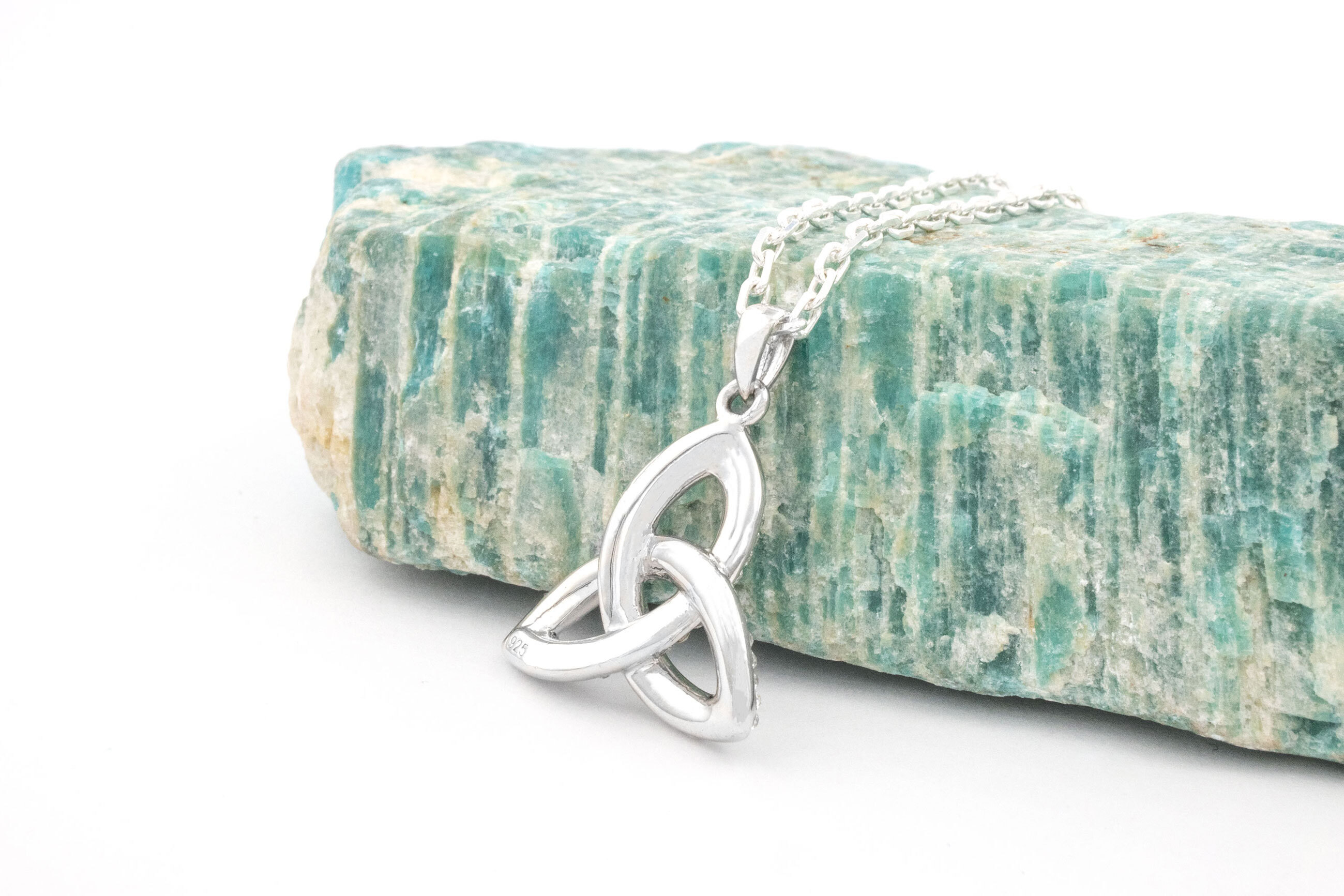 Trinity Knot - Reverse of Pendant