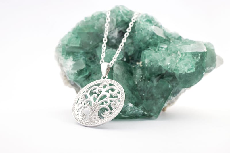 Genuine Sterling Silver Tree of Life Necklace For Women
