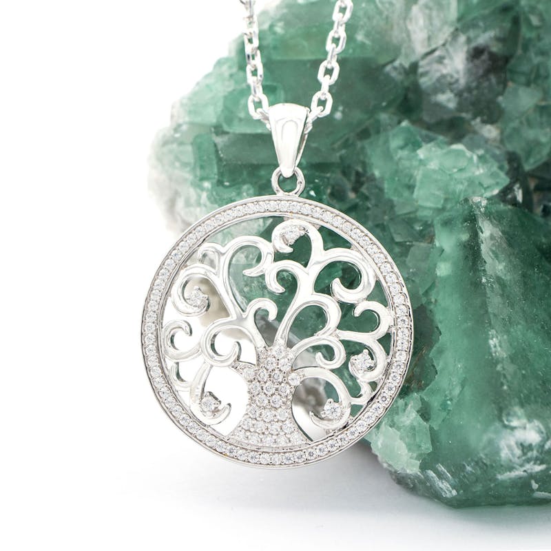 Sterling Silver Tree Of Life Necklace, From Ireland My Irish Jeweler