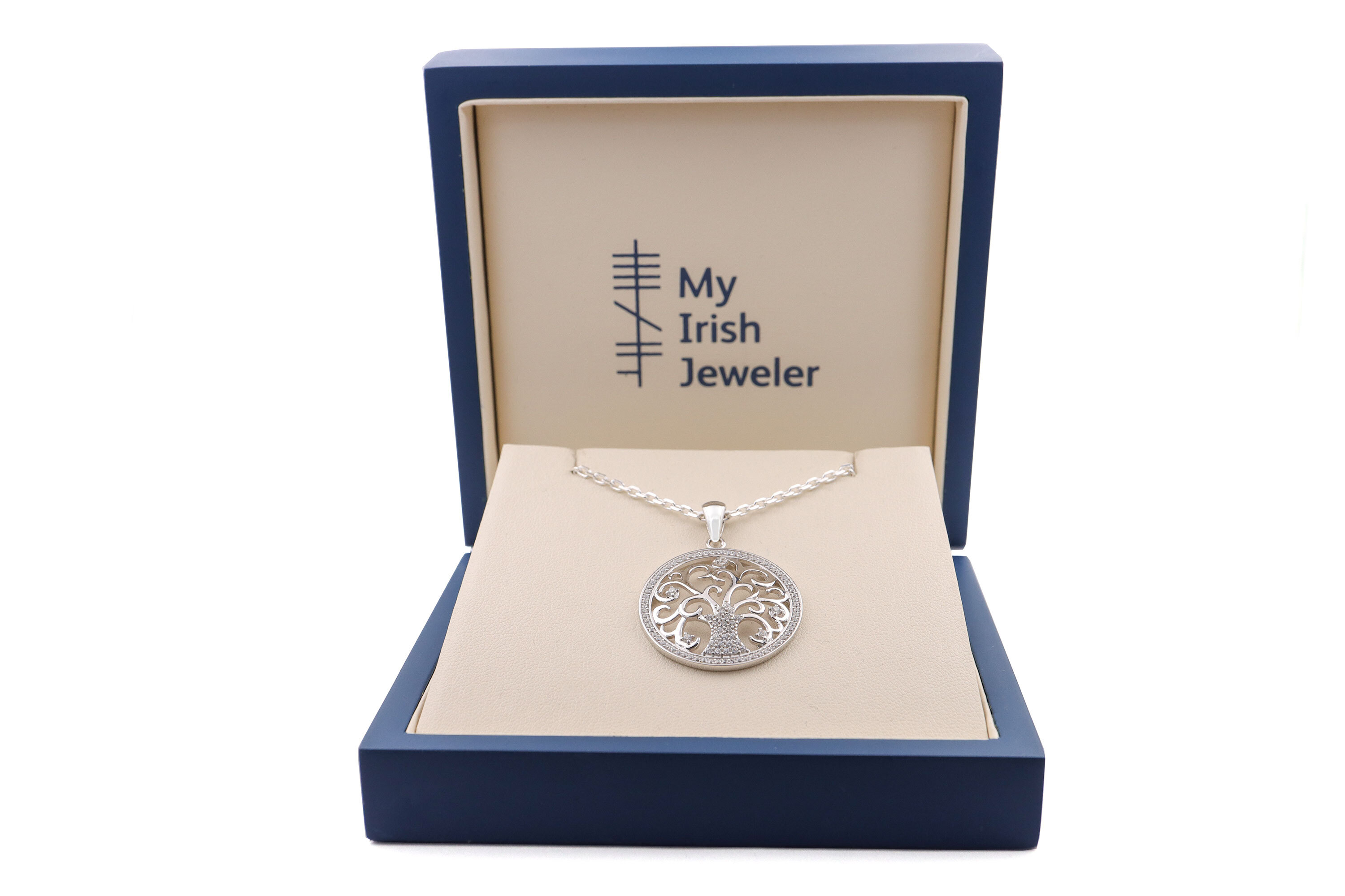 Striking Sterling Silver Tree of Life Necklace For Women