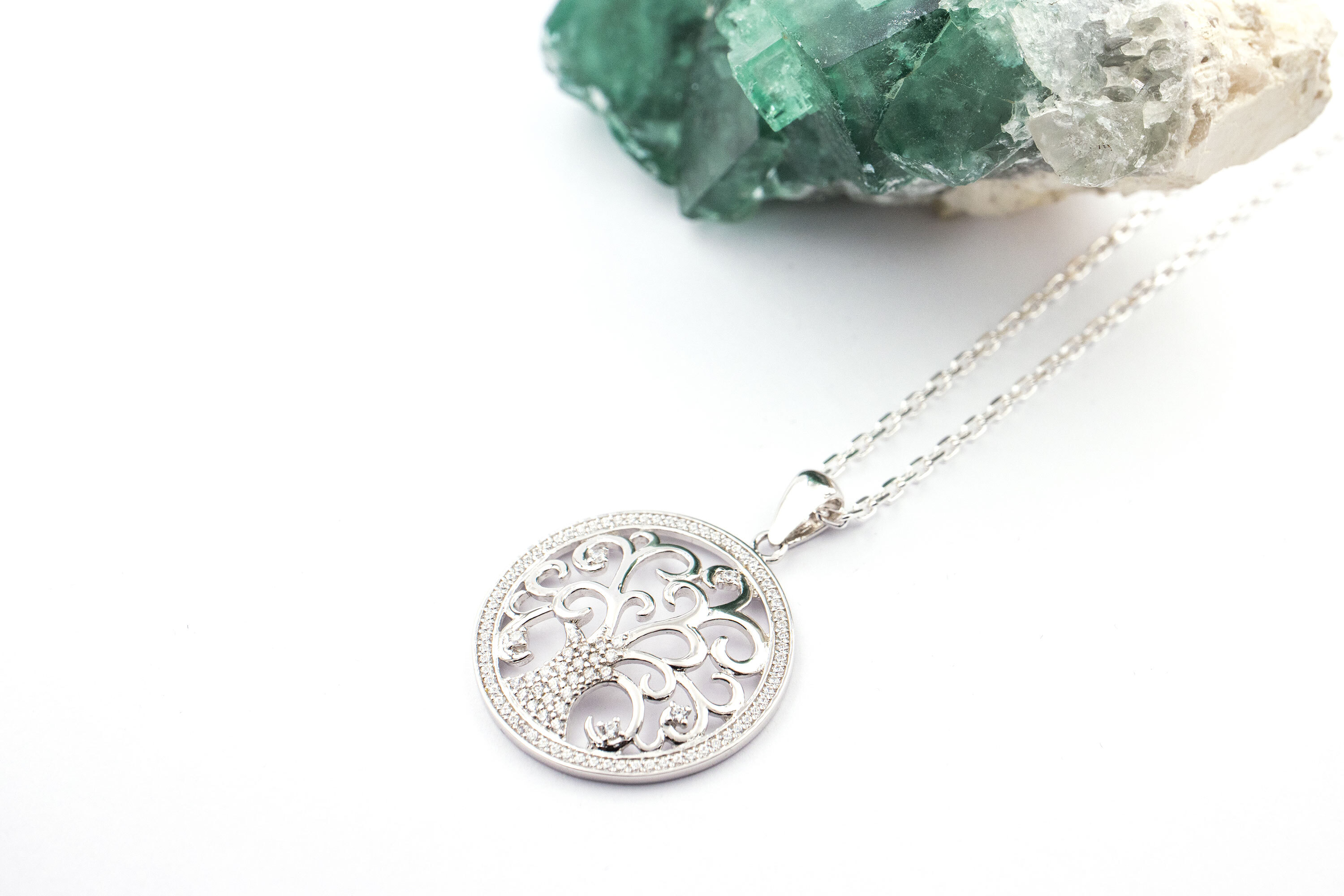 Tree of Life - Shown with Light Cable Chain