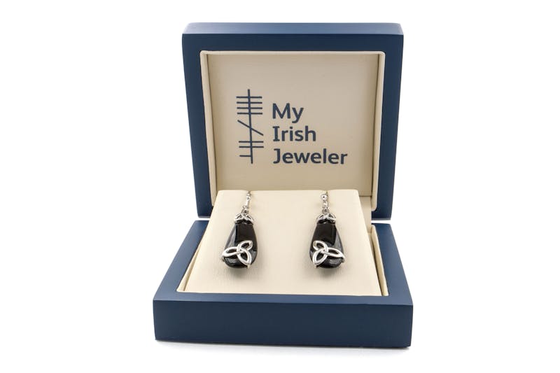 Real Sterling Silver Trinity Knot Gift Set For Women