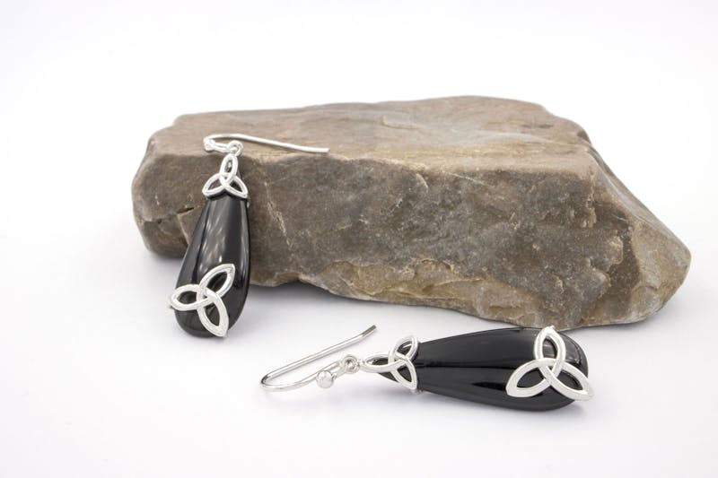 Irish Sterling Silver Trinity Knot Gift Set For Women