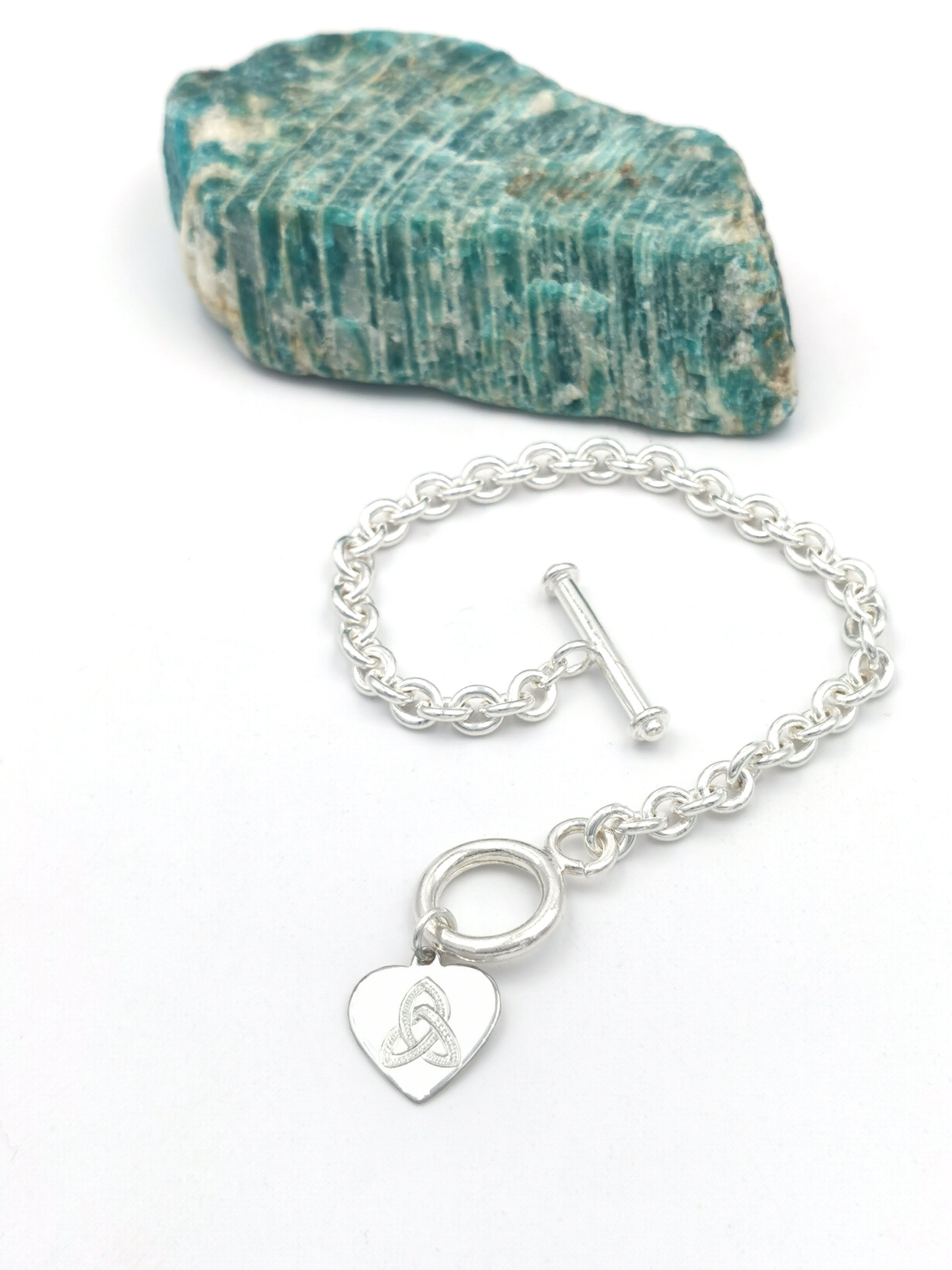 Womens Trinity Knot Gift Set in Real Sterling Silver