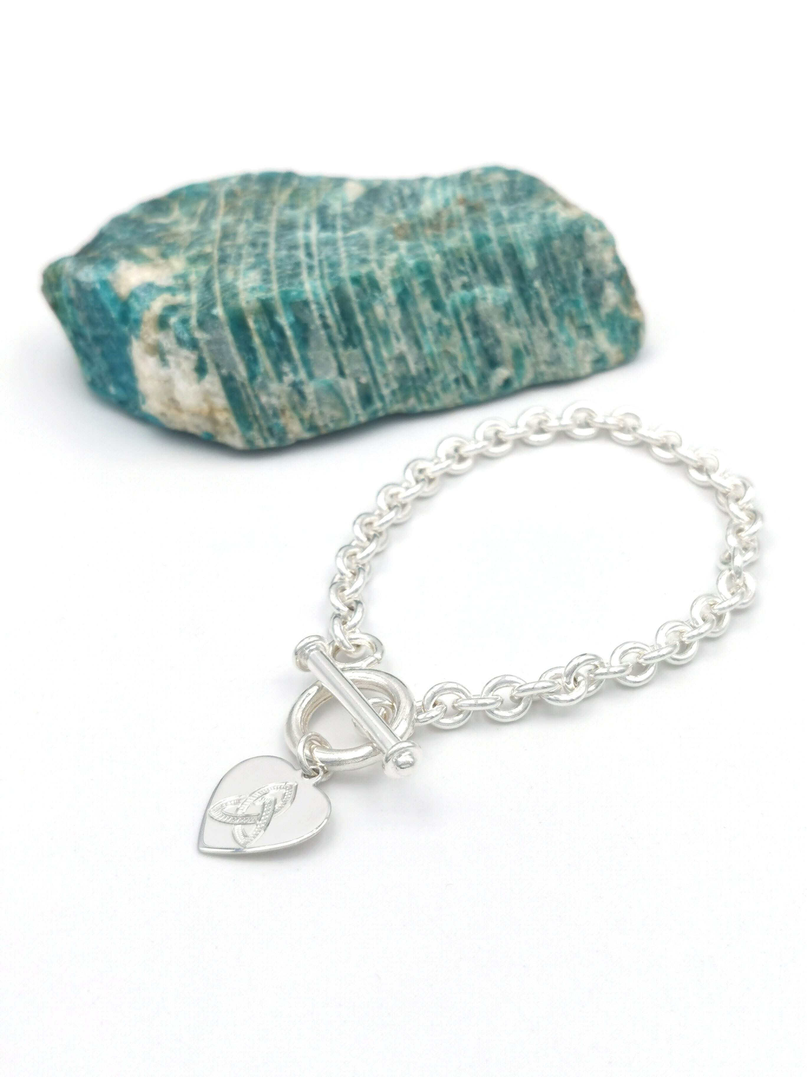 Sterling Silver Heavy Hand Engraved Trinity Knot… My Irish Jeweler