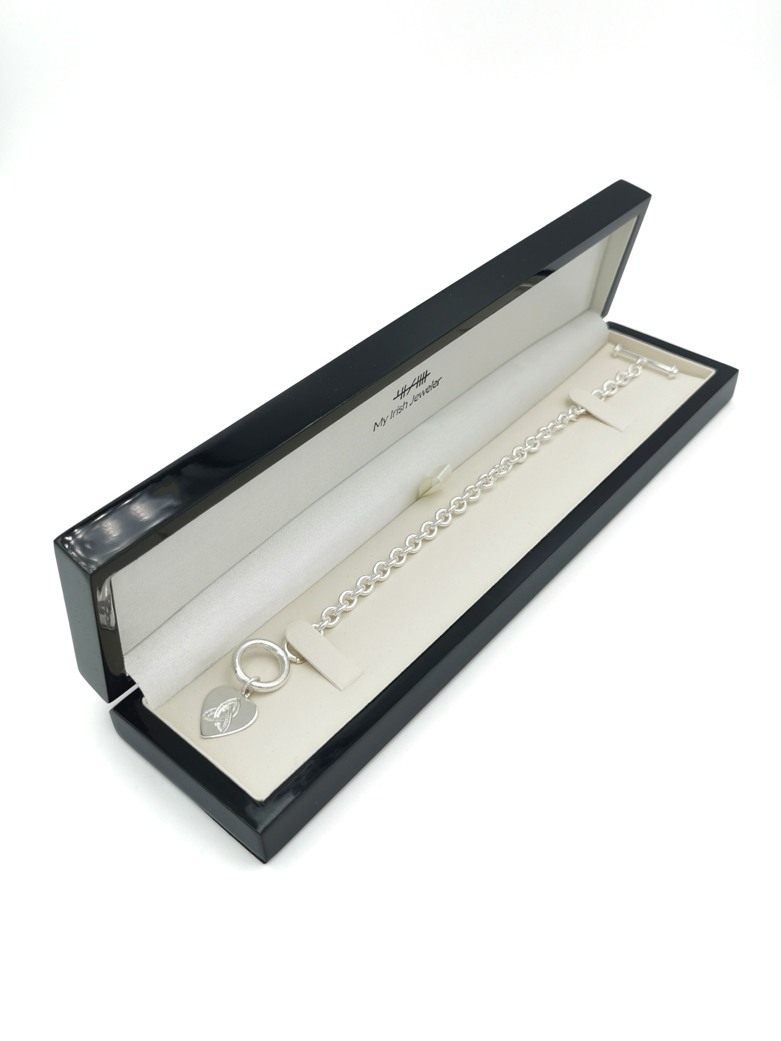 Striking Sterling Silver Trinity Knot Gift Set For Women. In Luxury Packaging.