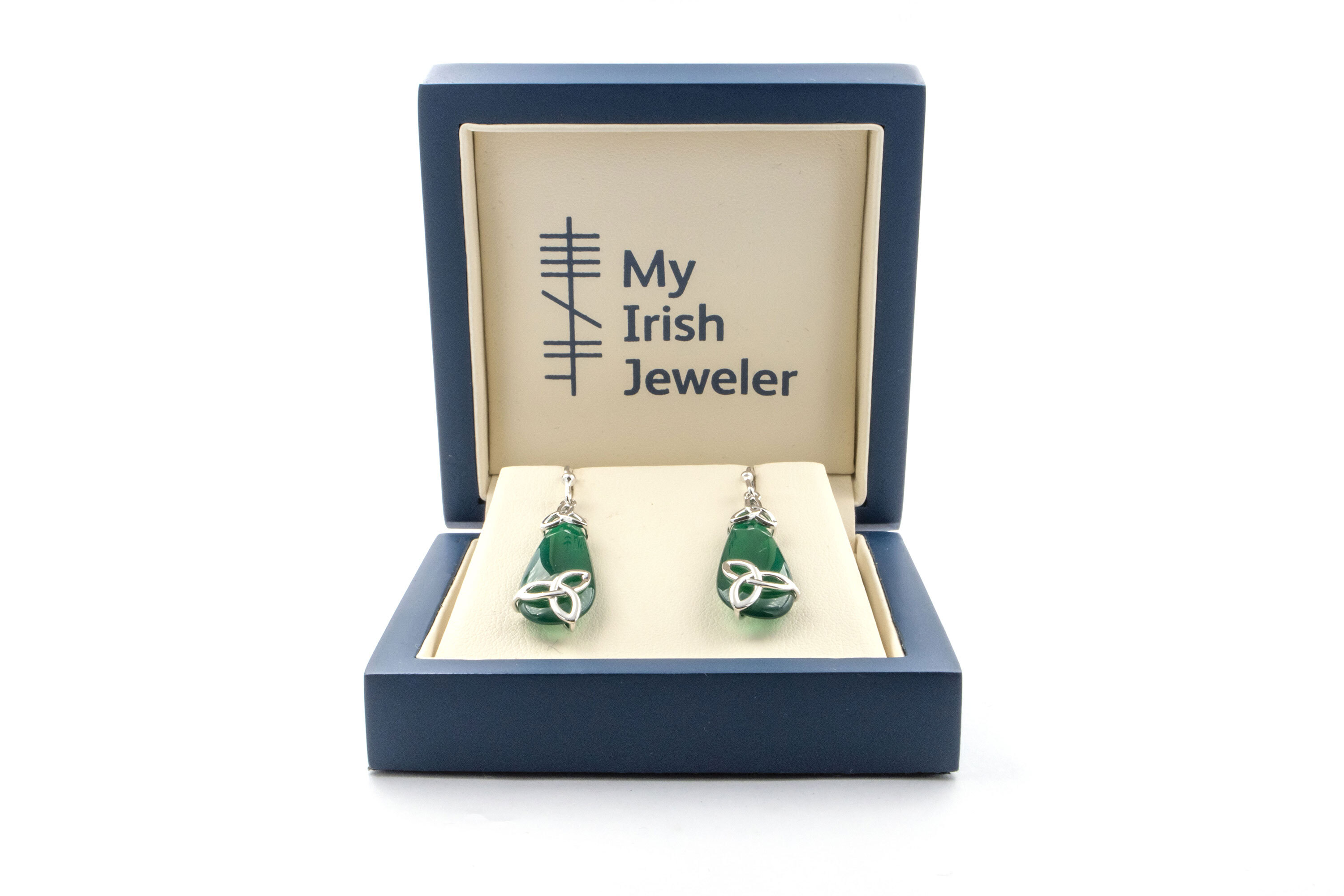 Womens Attractive Sterling Silver Trinity Knot Gift Set