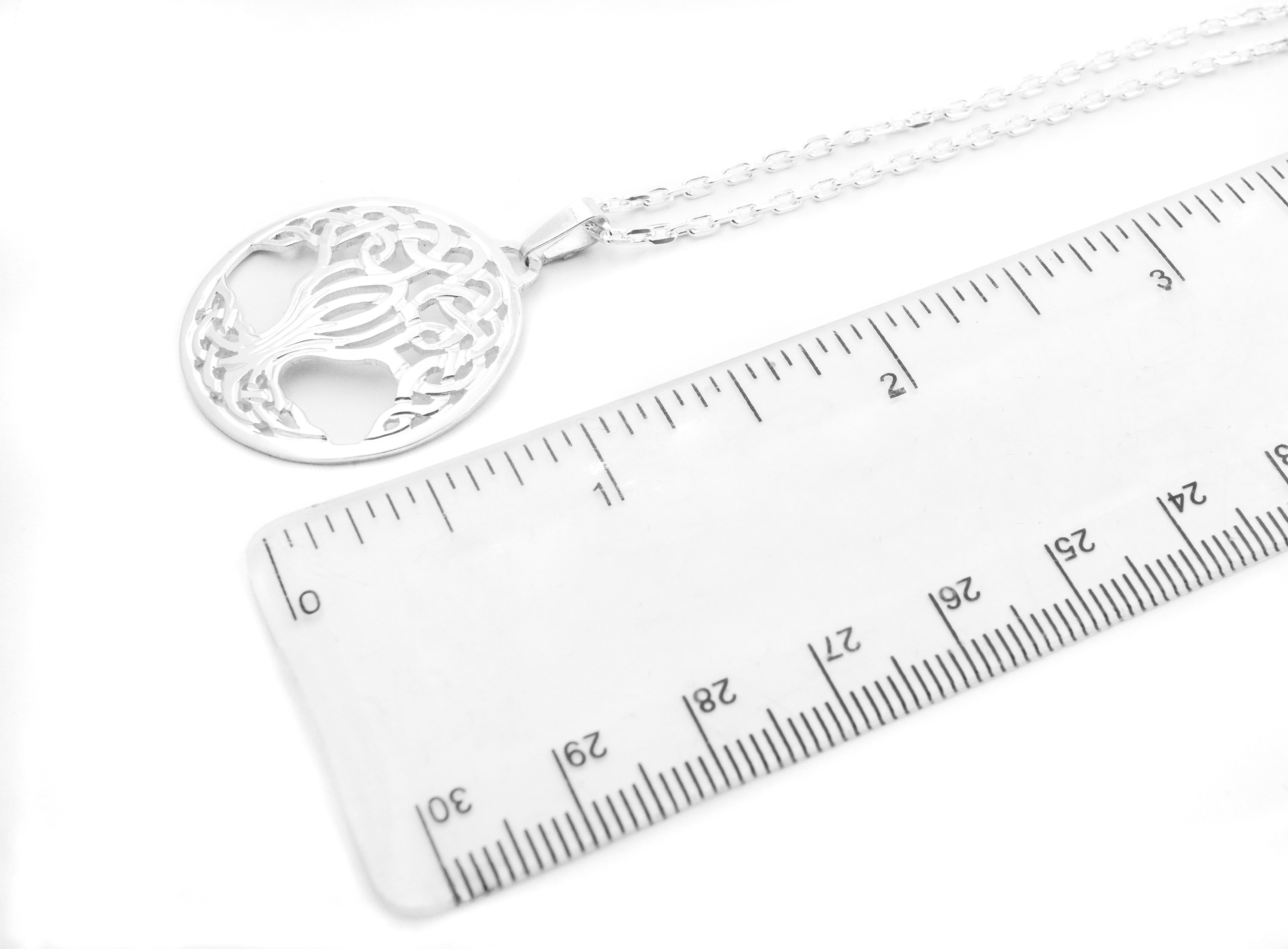 Gorgeous Sterling Silver Tree of Life Necklace