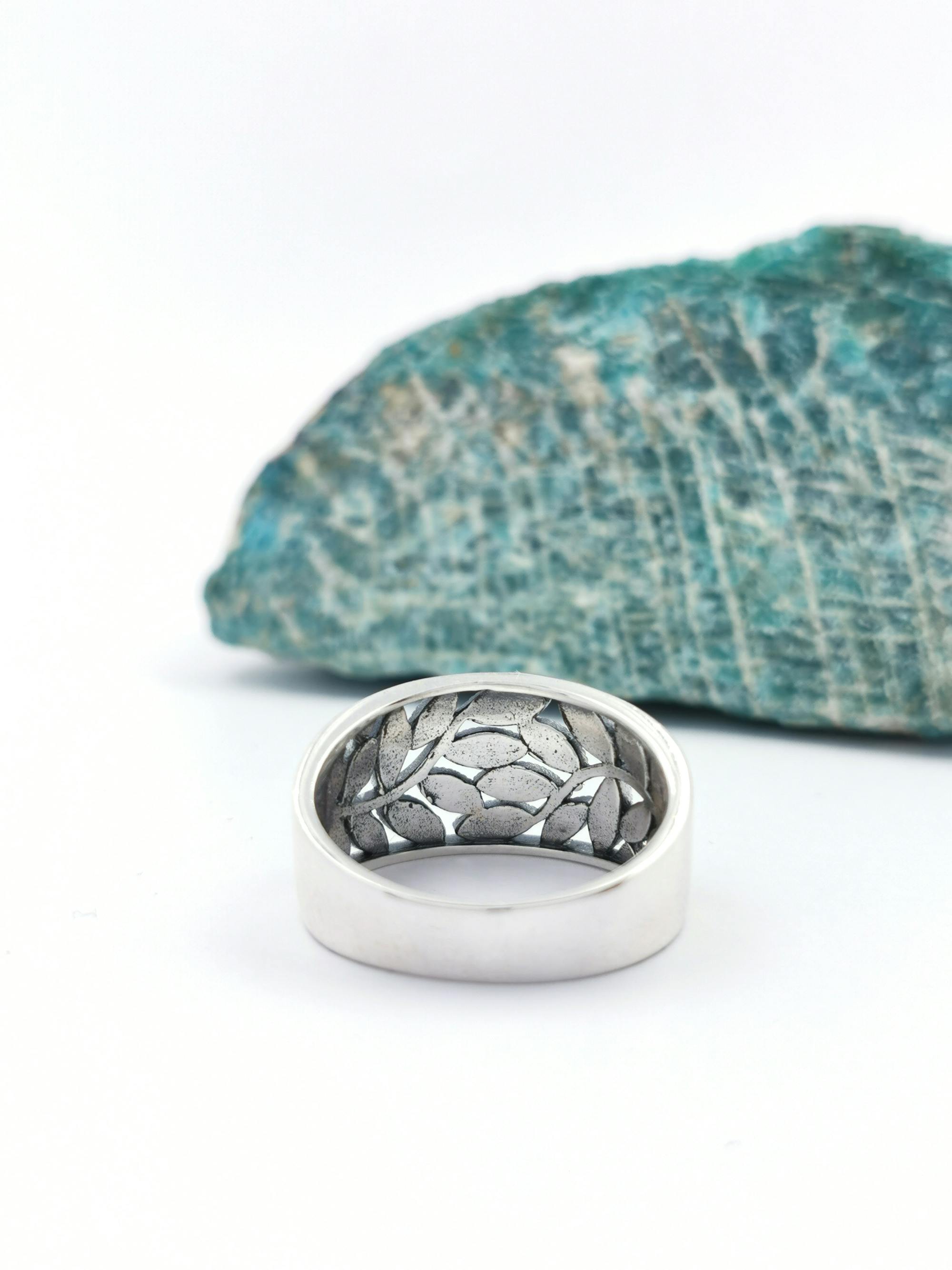 Sterling Silver Marcasite Tree Of Life Ring, Made… | My Irish Jeweler