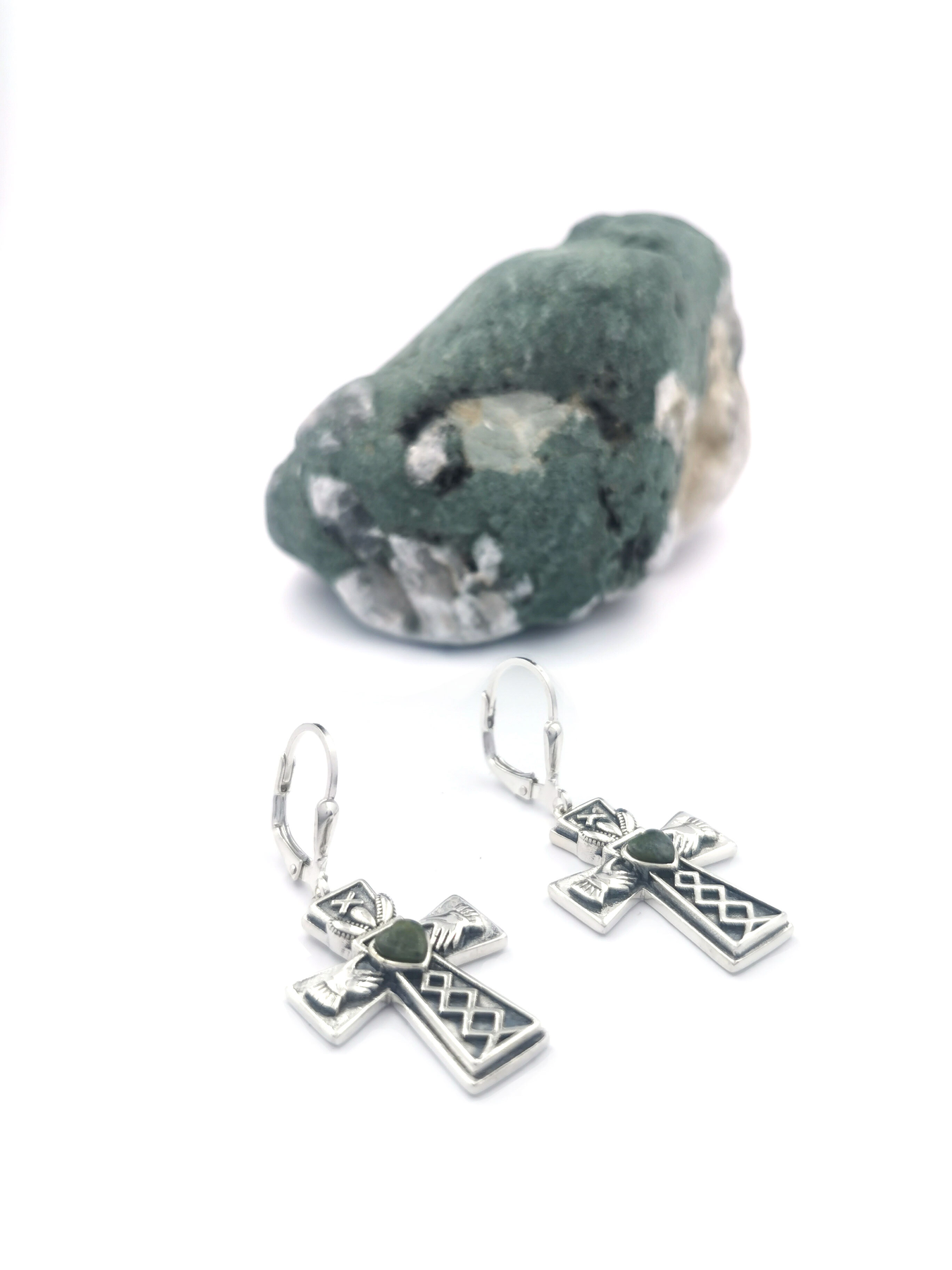 Attractive Sterling Silver Claddagh Earrings For Women
