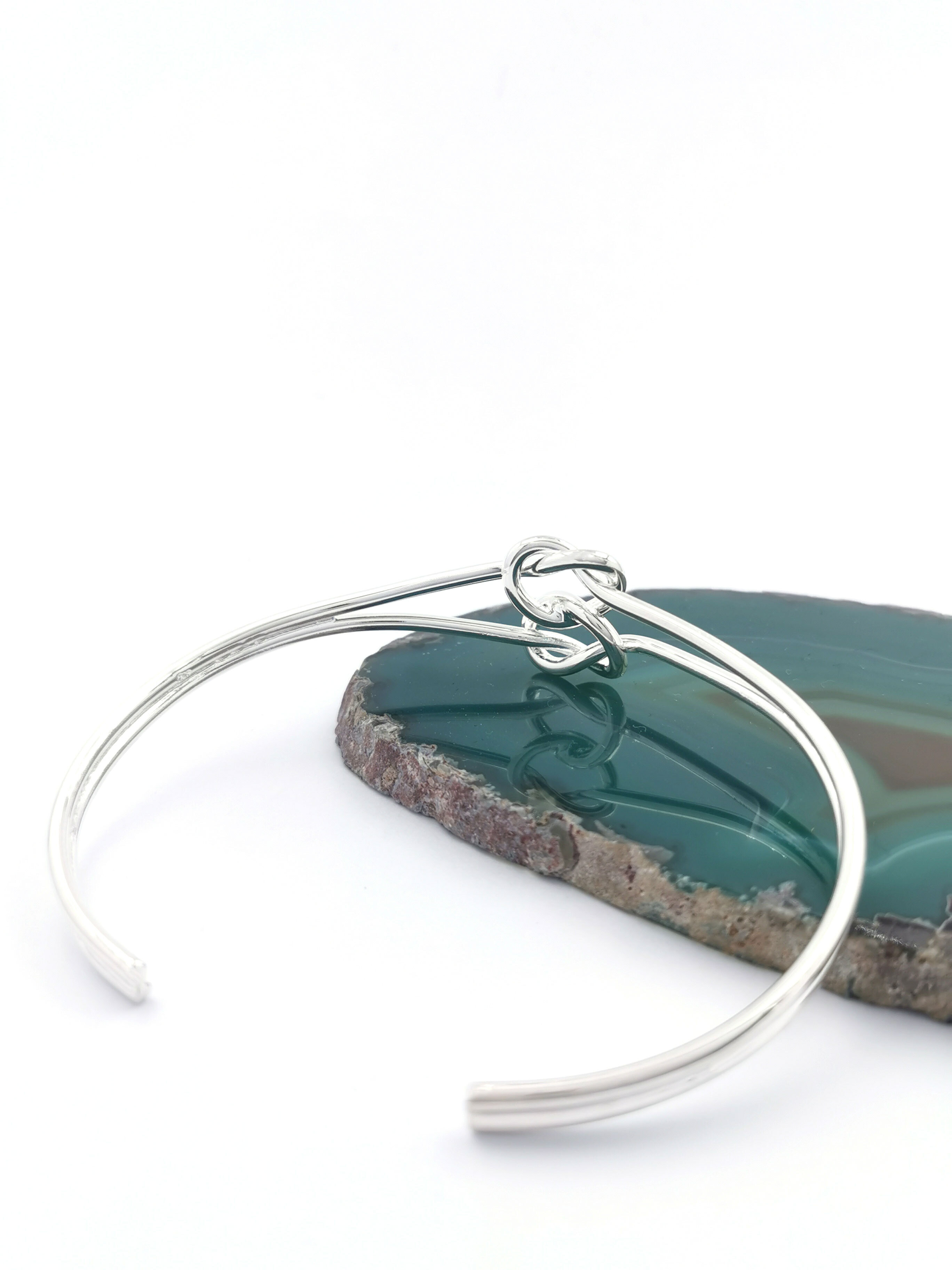 Love knot cuff bracelet on sale