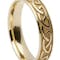 Striking 18K Yellow Gold Celtic Knot Ring For Men - Gallery