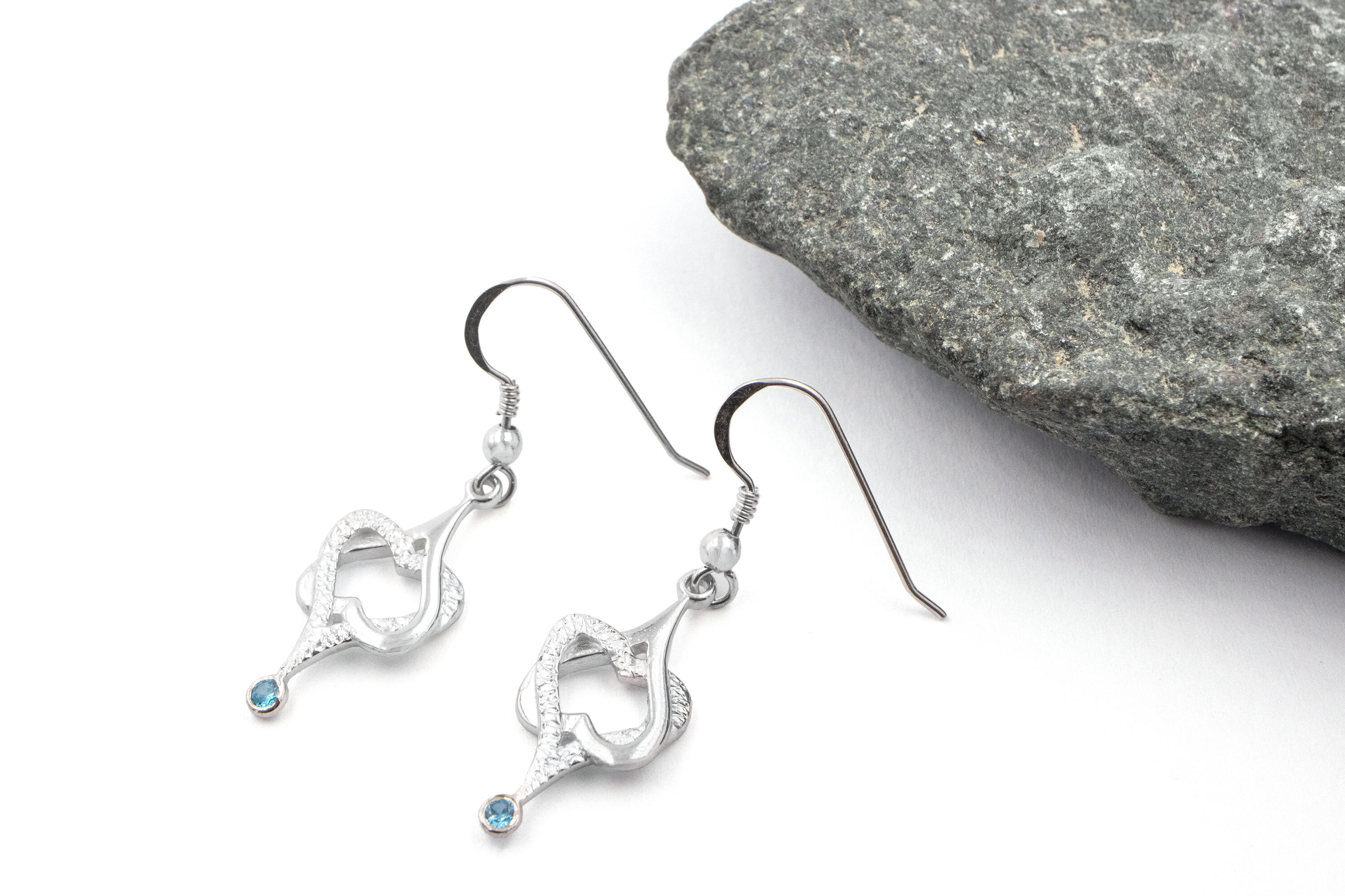Real Sterling Silver Trinity Knot & Celtic Knot Earrings For Women