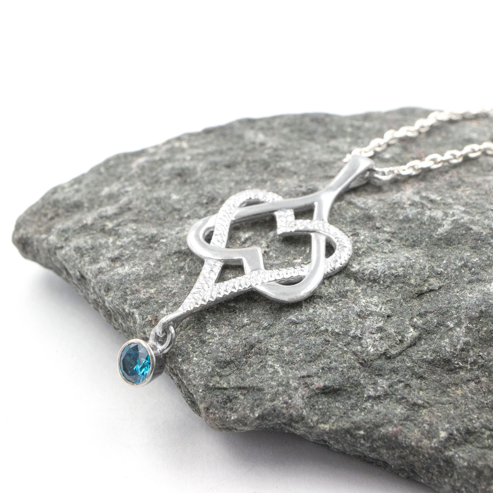 Topaz blue CZ