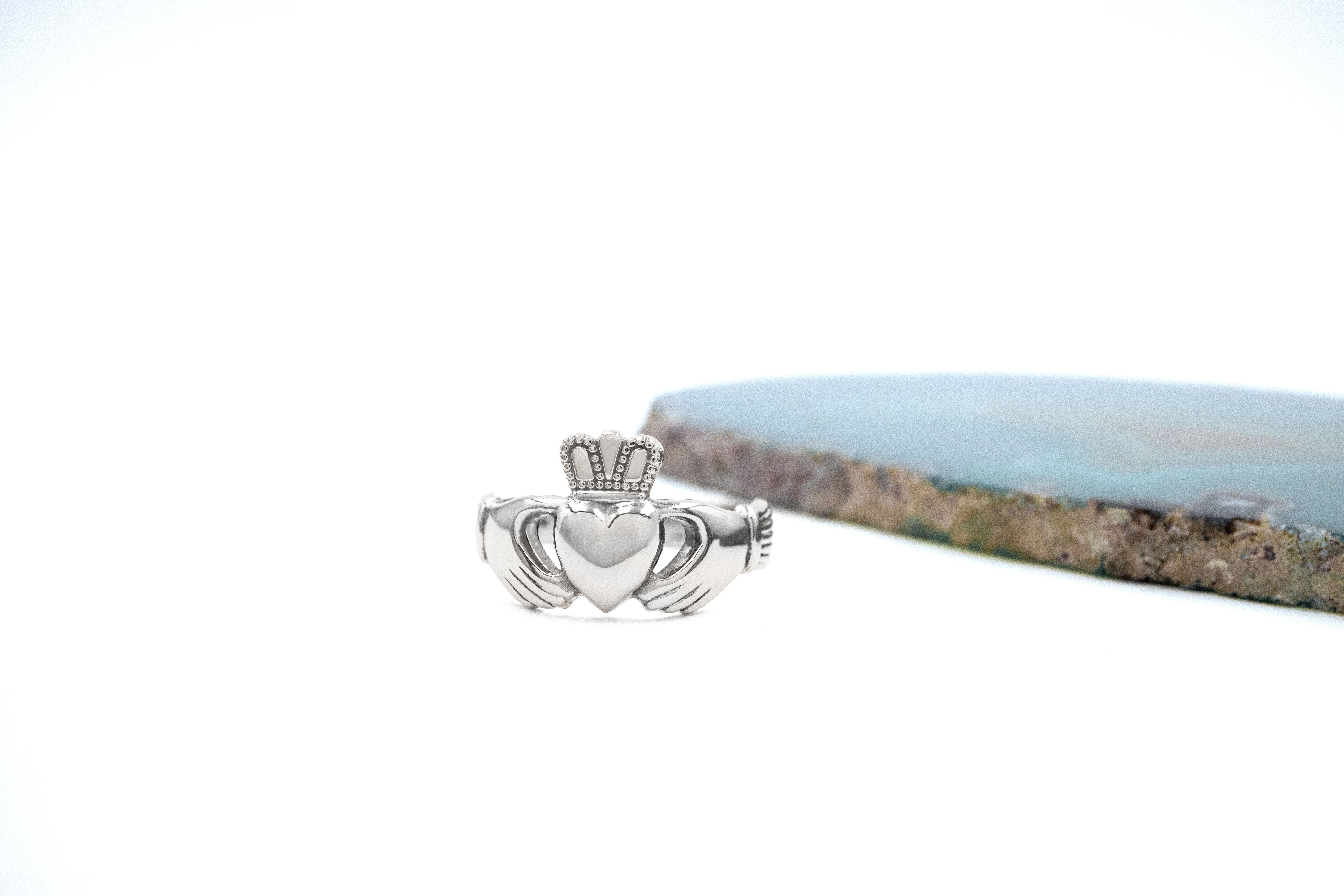 Authentic Sterling Silver Claddagh Gift Set